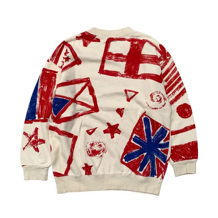 Issey Miyake Issey Miyake Painted Design Sweaters Size US M / EU 48-50 / 2 - 5 Thumbnail