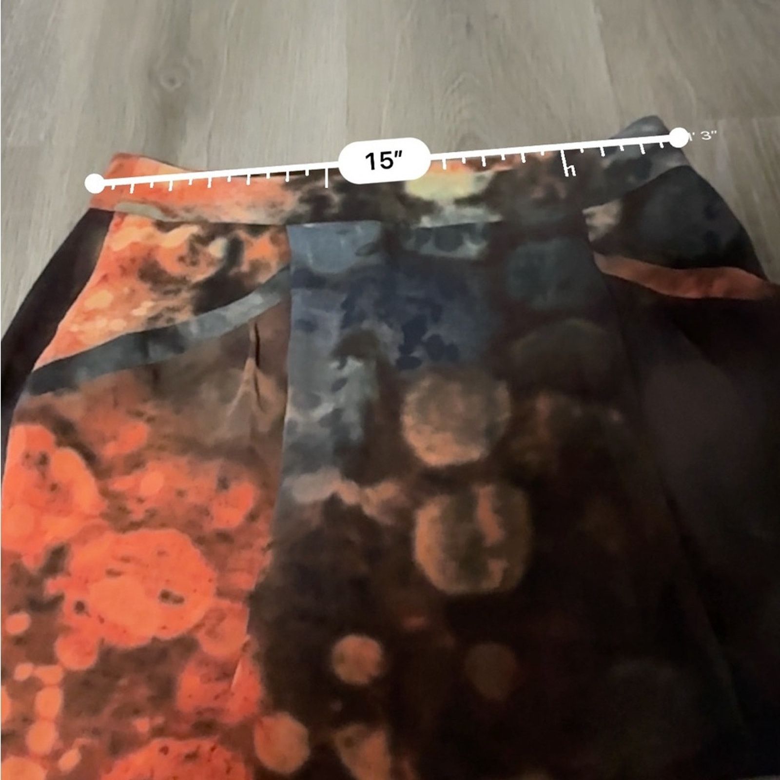 7 For All Mankind 7 For All Mankind Multicolor Sunrise Print Pocket Mini Skirt Size 30" / US 8 / IT 44 - 6 Thumbnail