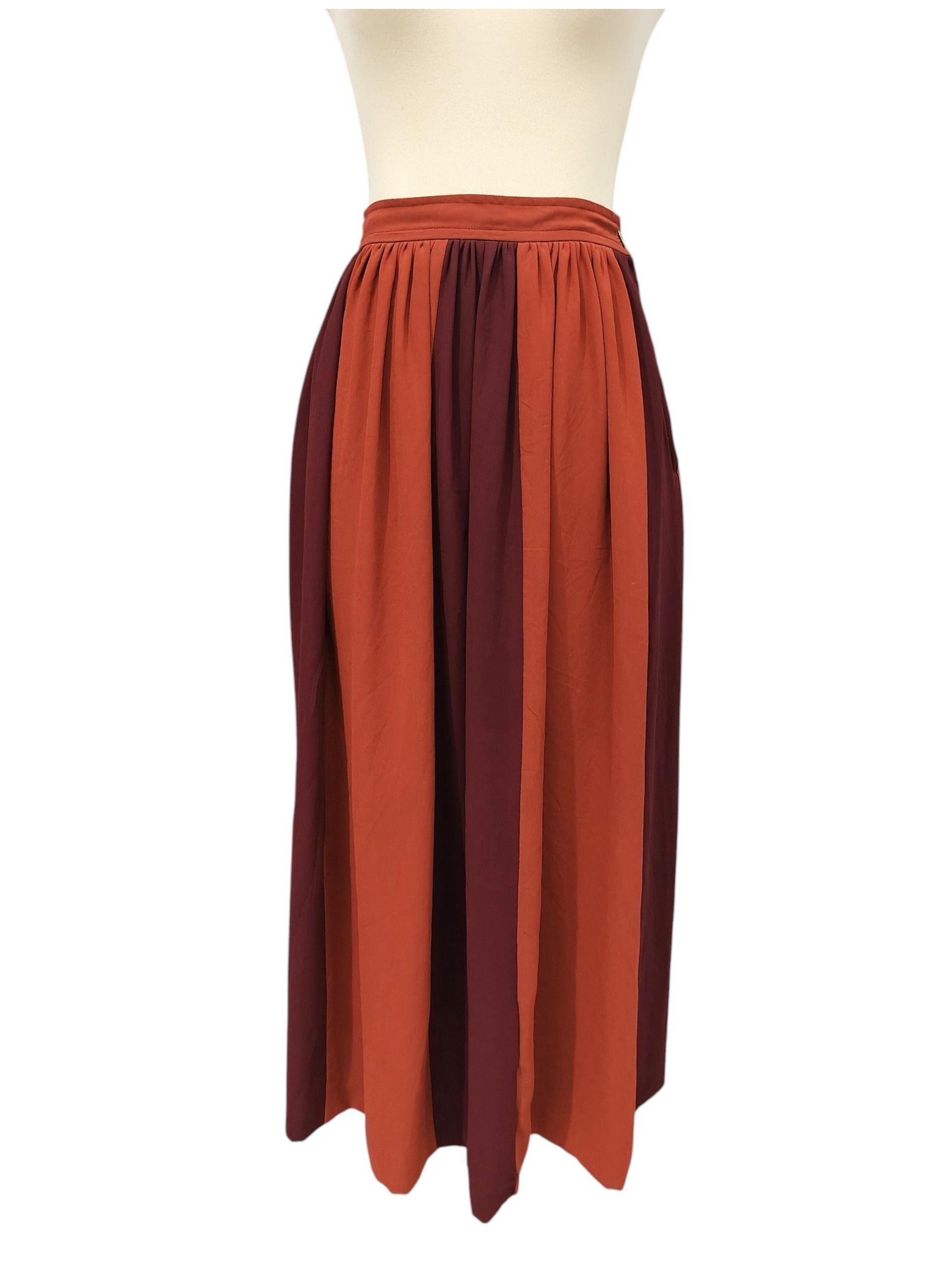 Comme des Garcons AD88 CDG📕 Archive Experimental Minimalist Color Block Skirt Size 28" / US 6 / IT 42 - 9 Thumbnail