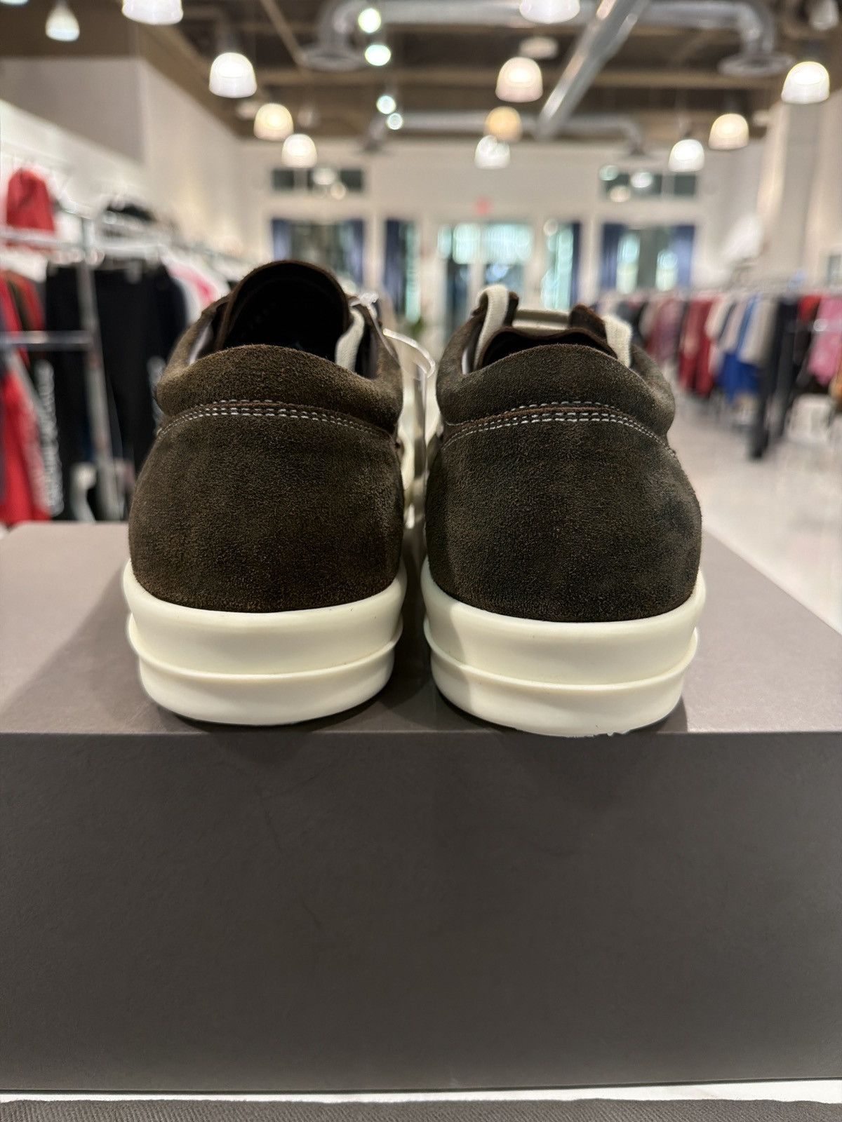 Rick Owens Rick Owens Brown Suede Vintage Lows Size US 10 / EU 43 - 4 Thumbnail