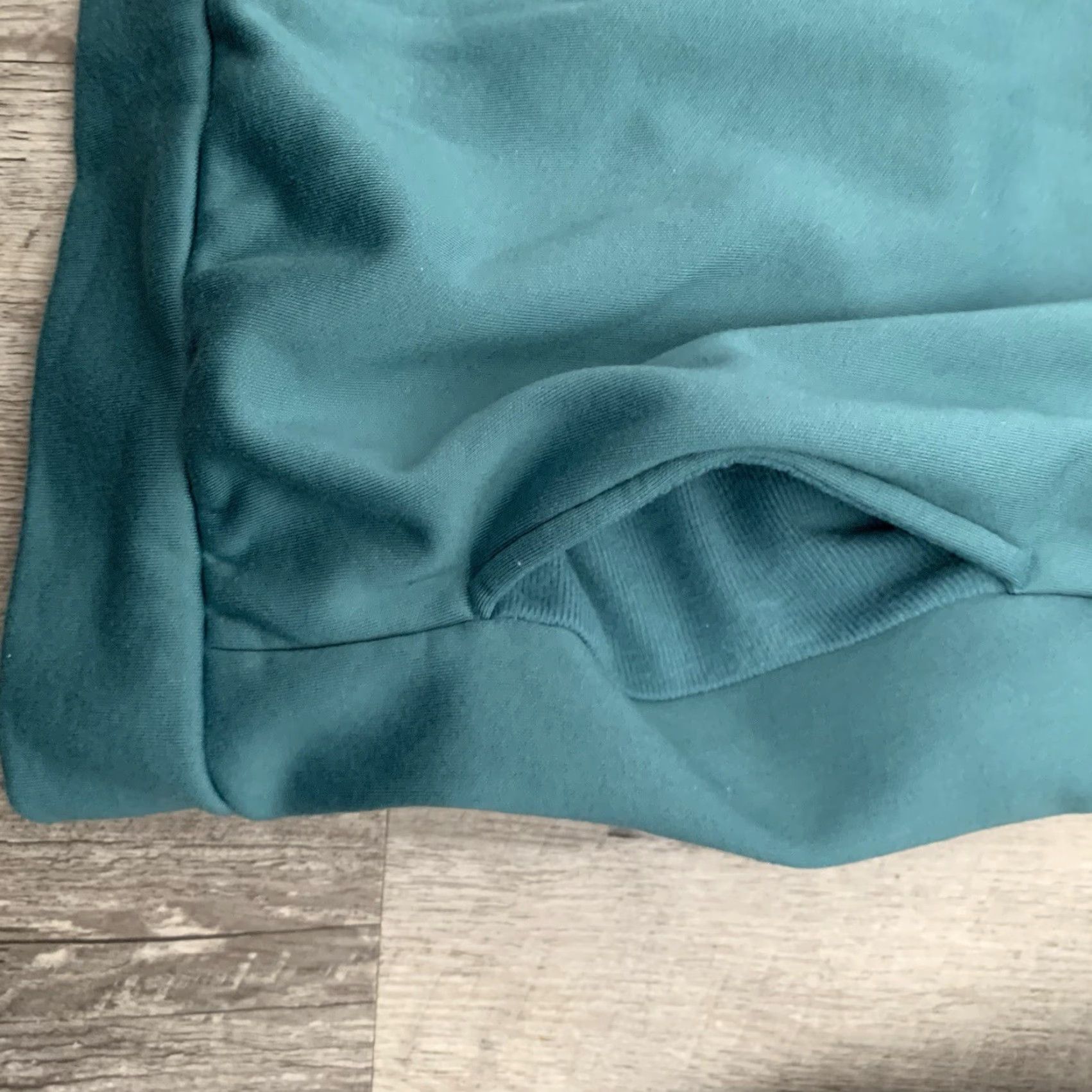 Nike NIKE Therma Fit Logo Hoodie Women Sz Small Teal Green Sweatshirt Pullover Hooded Pockets Logo Athletic Casual Size S / US 4 / IT 40 - 7 Thumbnail