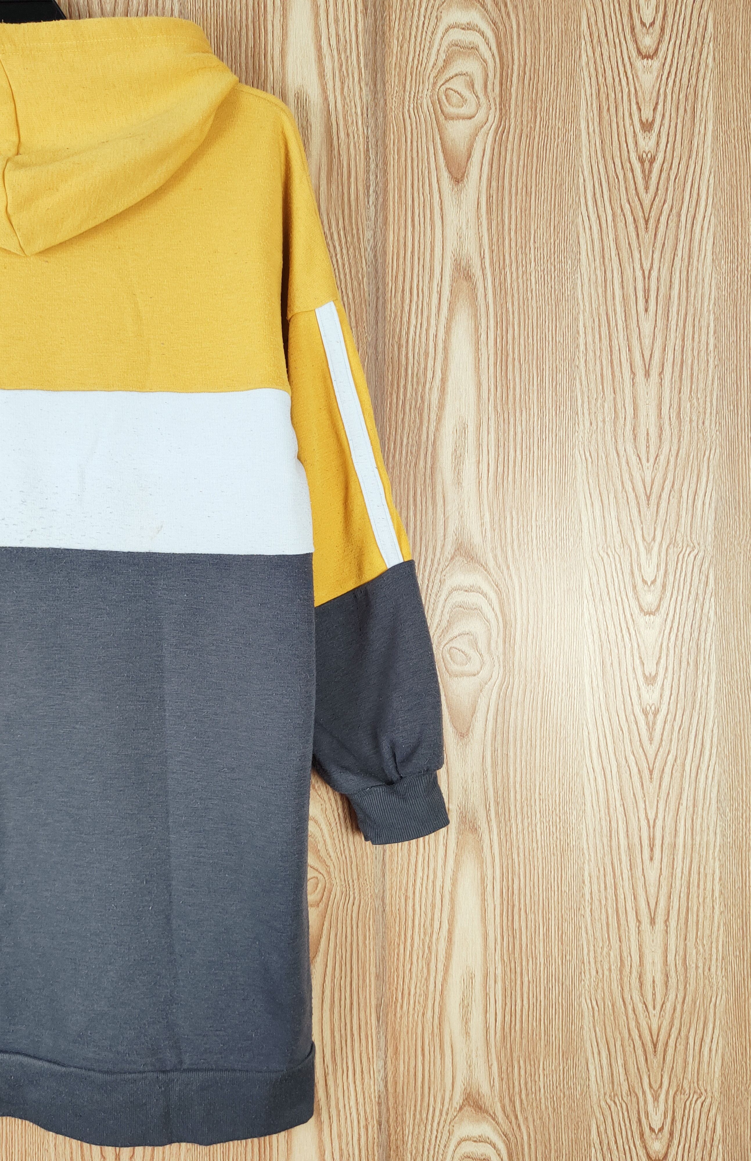 Japanese Brand × Vintage Vintage 💥 Material Blue Bis Yellow Hoodie Long Sweatshirts Size M / US 6-8 / IT 42-44 - 9 Thumbnail
