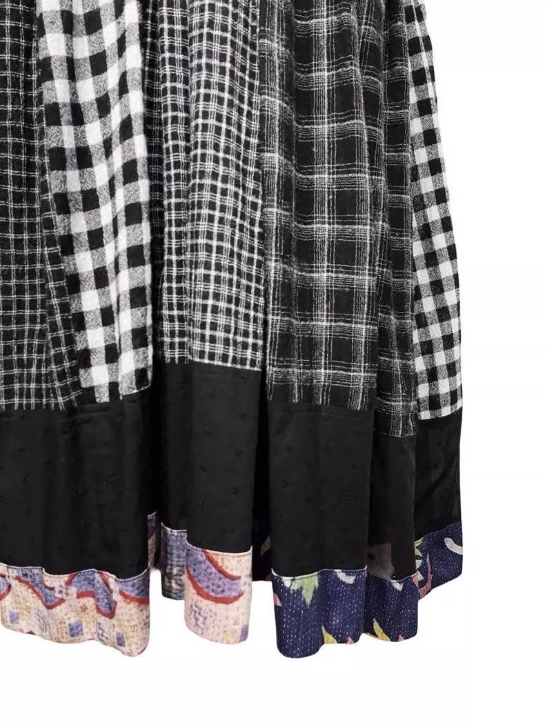 Comme des Garcons Comme Des Garcons Full-body mixed material splicing combin Size S / US 4 / IT 40 - 7 Thumbnail