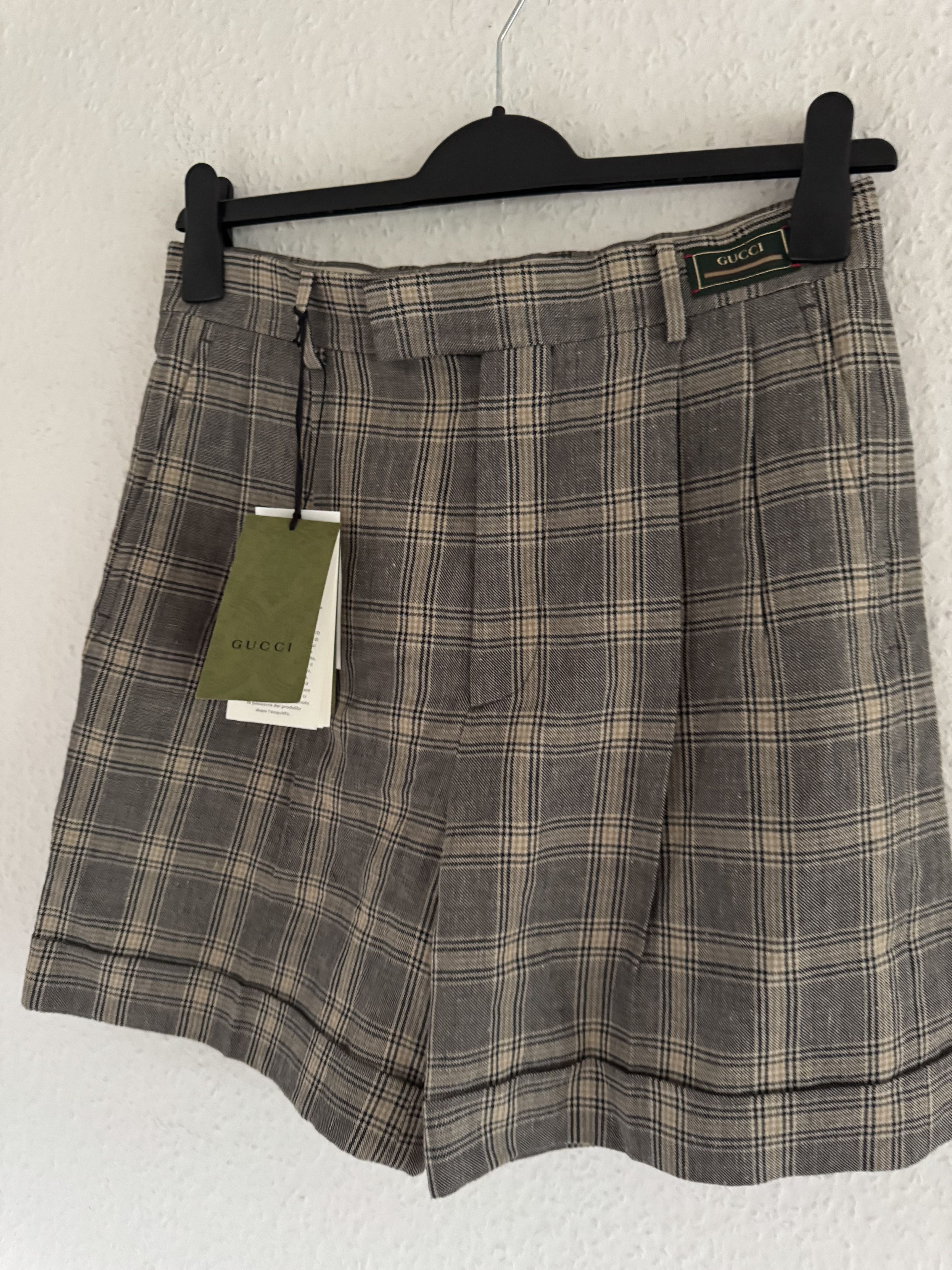 Gucci Prince of Wales Linen Short Size US 30 / EU 46 - 3 Thumbnail