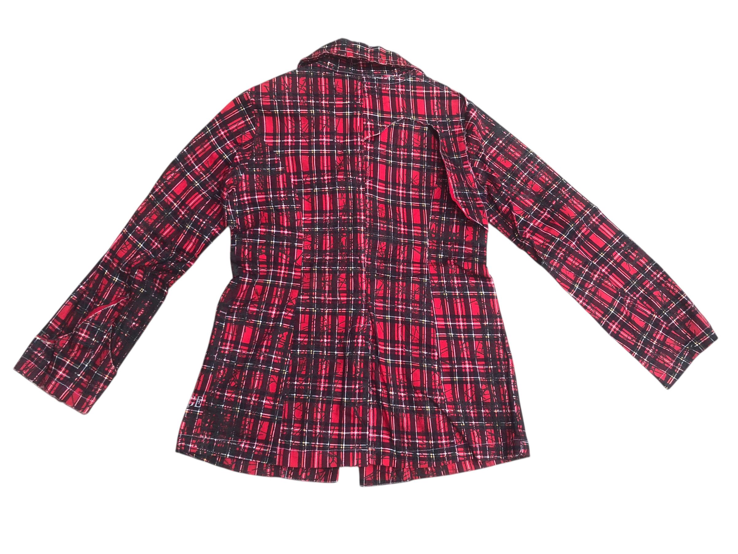 If Six Was Nine 🔥Y2K H.NAOTO H.ANARCHYISM Coat Vest Bondage Tartan Punk Size US M / EU 48-50 / 2 - 2 Thumbnail