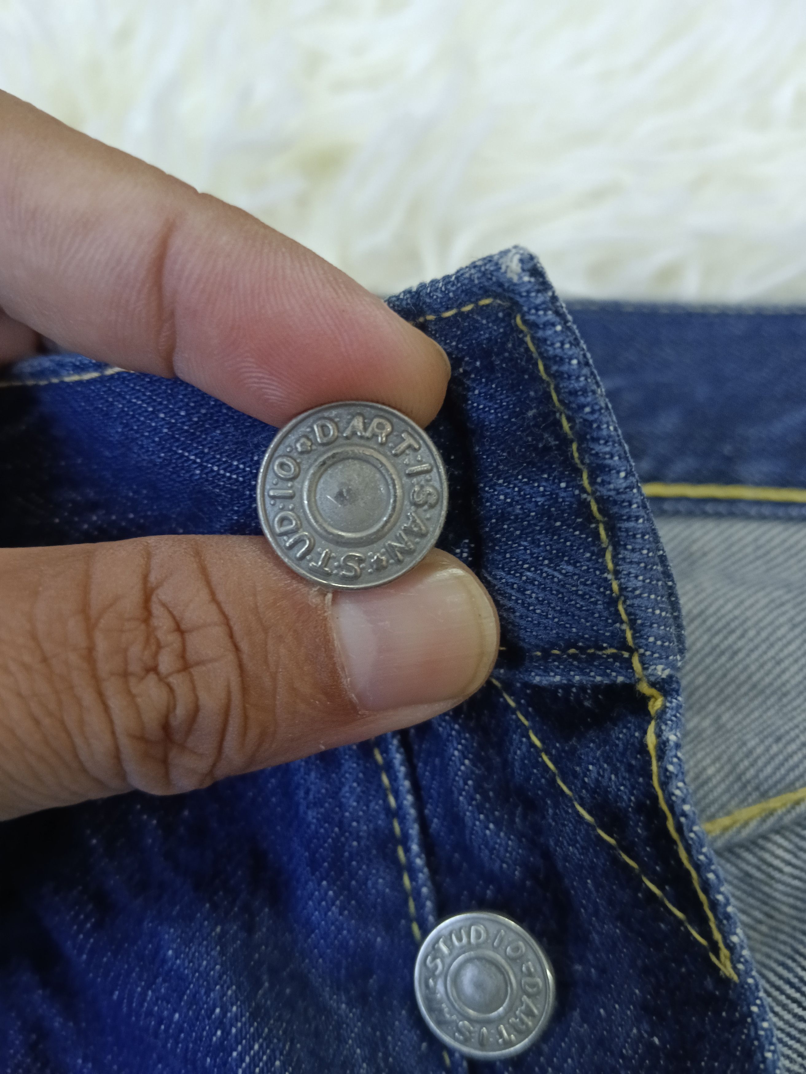 Studio D'Artisan STUDIO D'ARTISAN SELVEDGE DENIM PANTS Size US 26 / EU 42 - 9 Thumbnail