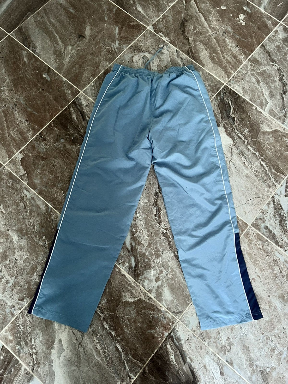 Fila FILA Track Pants Blue Mesh Lined Zip Ankles Athletic Sports Size US 32 / EU 48 - 5 Thumbnail
