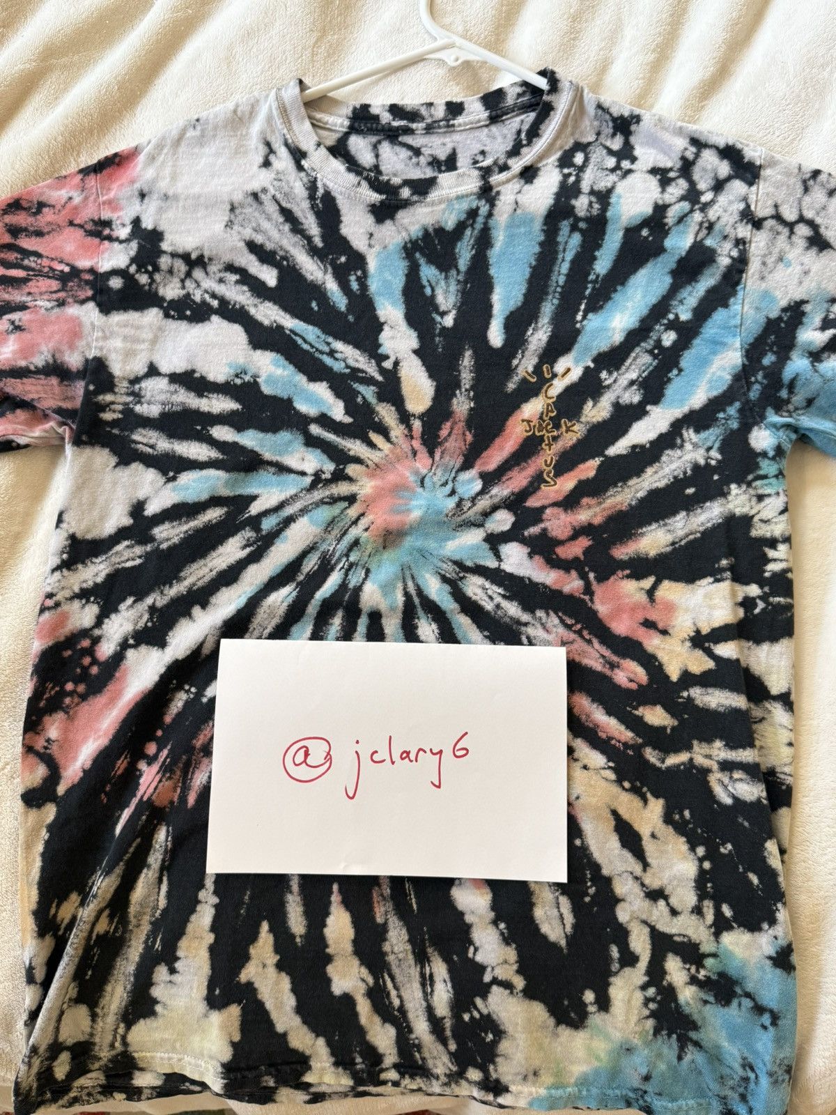 Travis Scott Travis Scott Cactus Jack Highest In The Room Tie Dye Tee Size US M / EU 48-50 / 2 - 1 Thumbnail