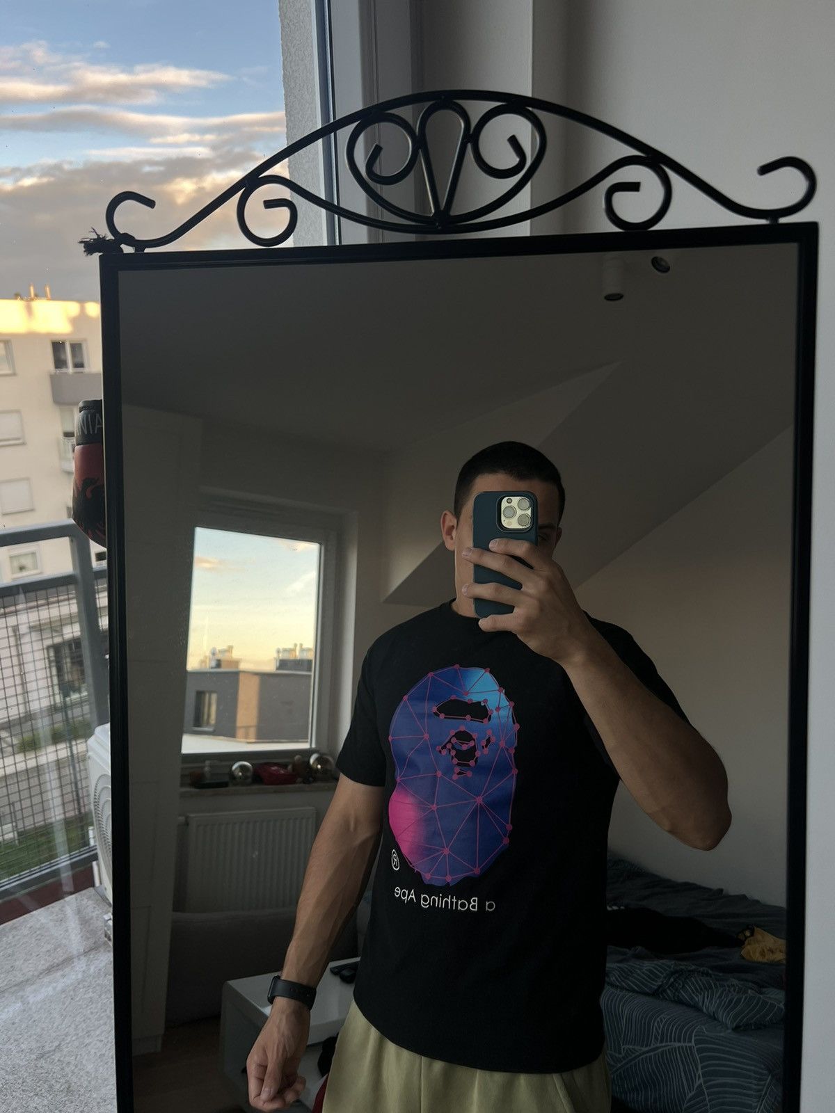 Bape BAPE SPIDER WEB TEE Size US M / EU 48-50 / 2 - 2 Thumbnail