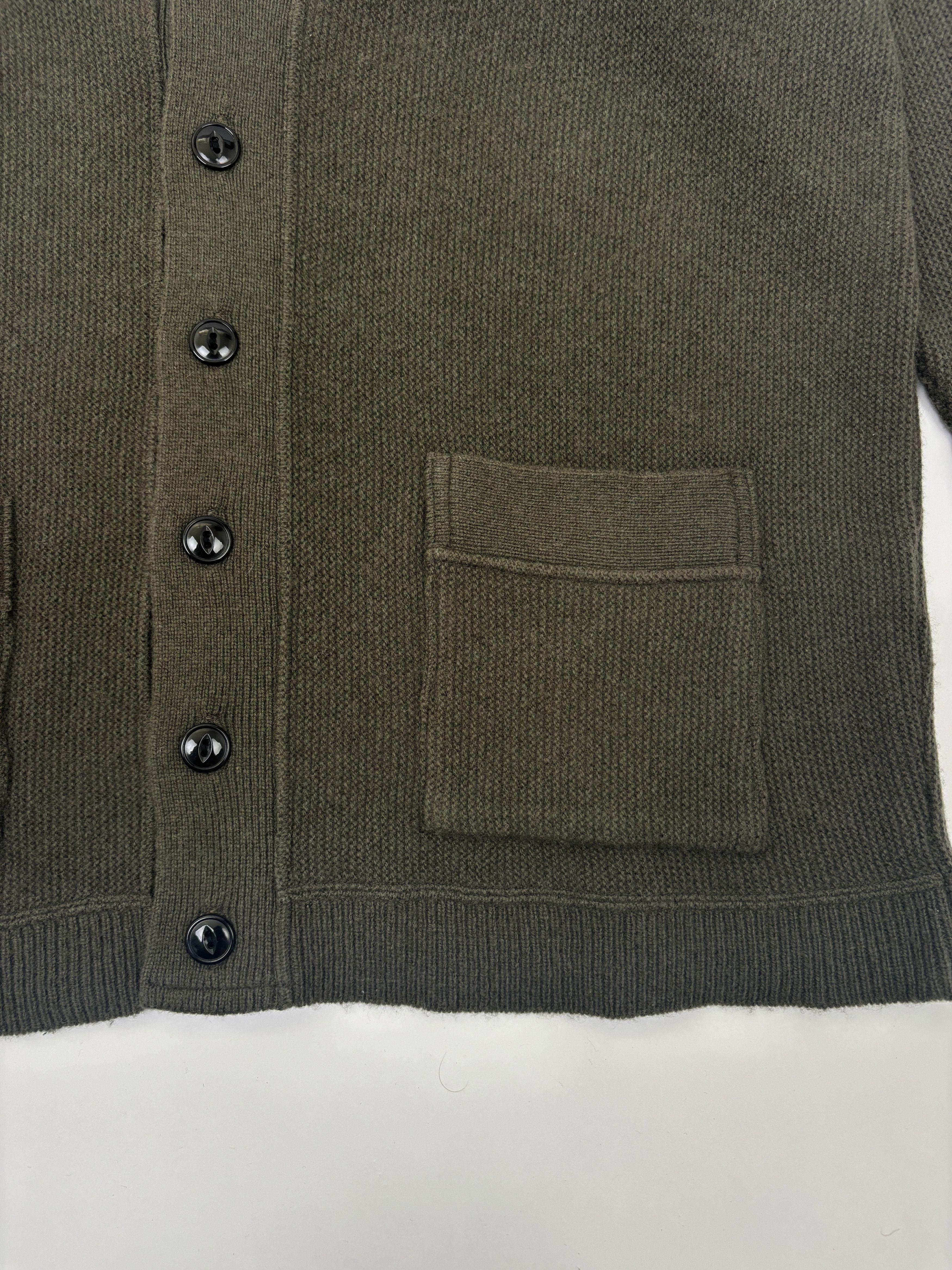 The Real McCoy's The Real McCoy’s Wool Cashmere Cardigan Olive Made in Japan Size US L / EU 52-54 / 3 - 4 Thumbnail