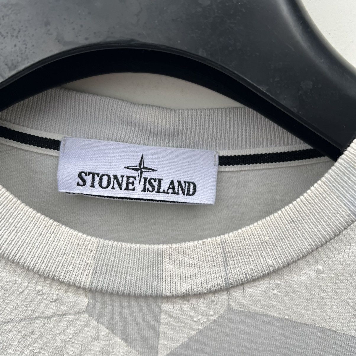 Stone Island STONE ISLAND 2022 GREY GRAPHIC TEE t shirt Size US M / EU 48-50 / 2 - 4 Thumbnail