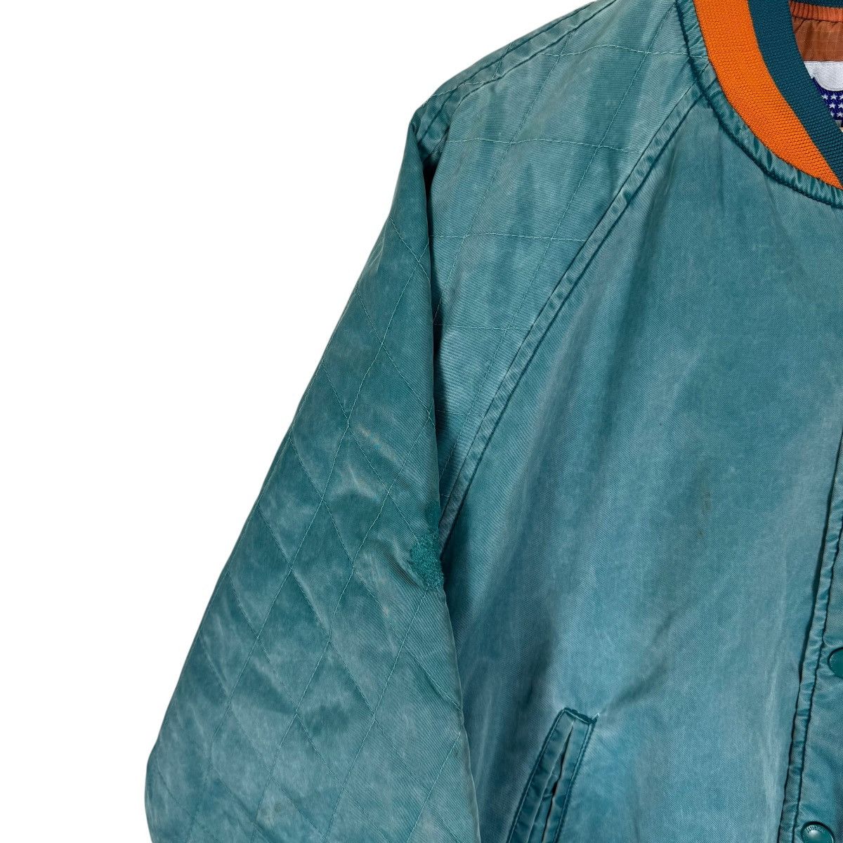 NFL 🌟VINTAGE 90s MIAMI DOLPHINS NFL BOMBER JACKET Size US M / EU 48-50 / 2 - 5 Thumbnail
