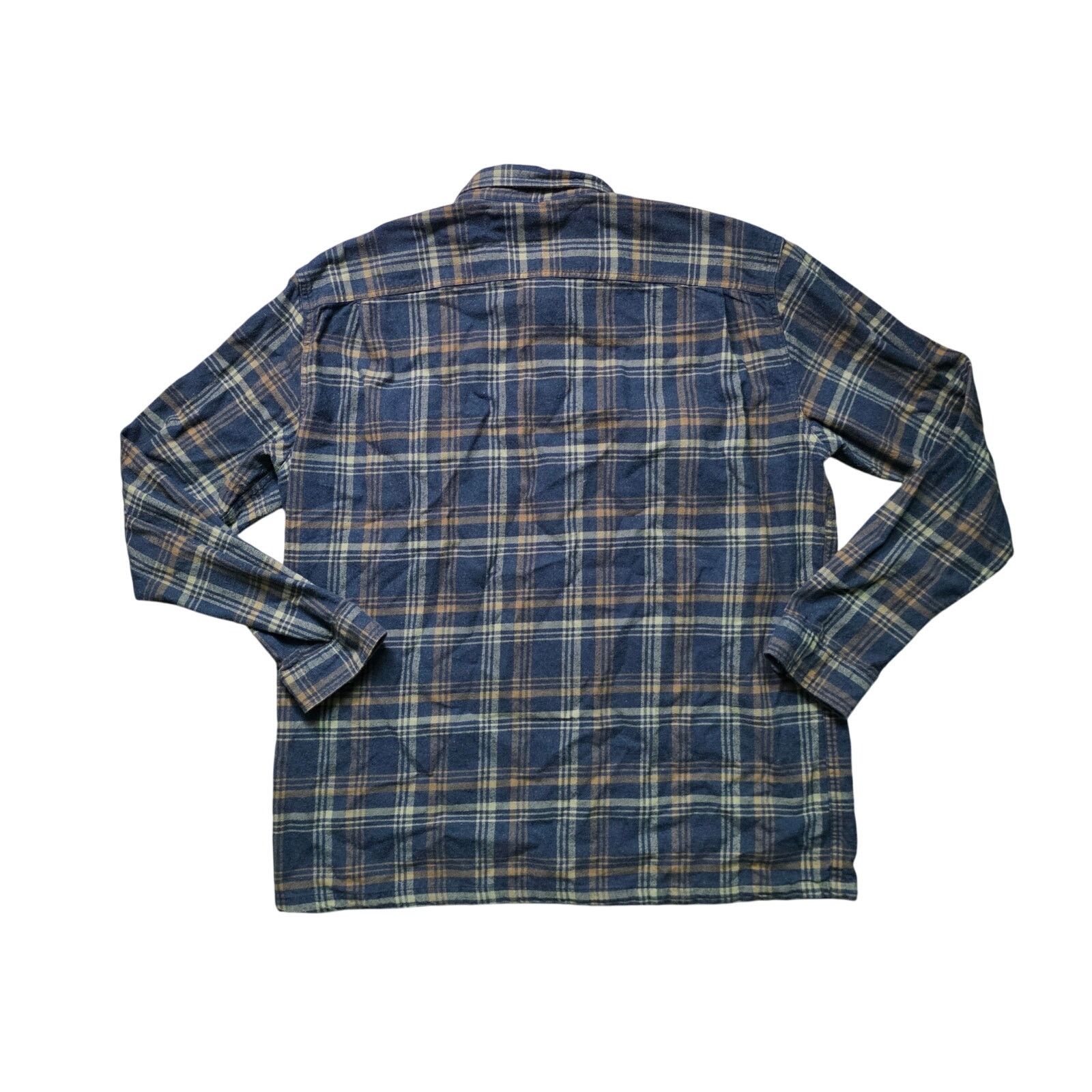 Patagonia Patagonia Fjord Flannel Shirt Men XXL Natural Organic Cotton Size US XXL / EU 58 / 5 - 4 Thumbnail