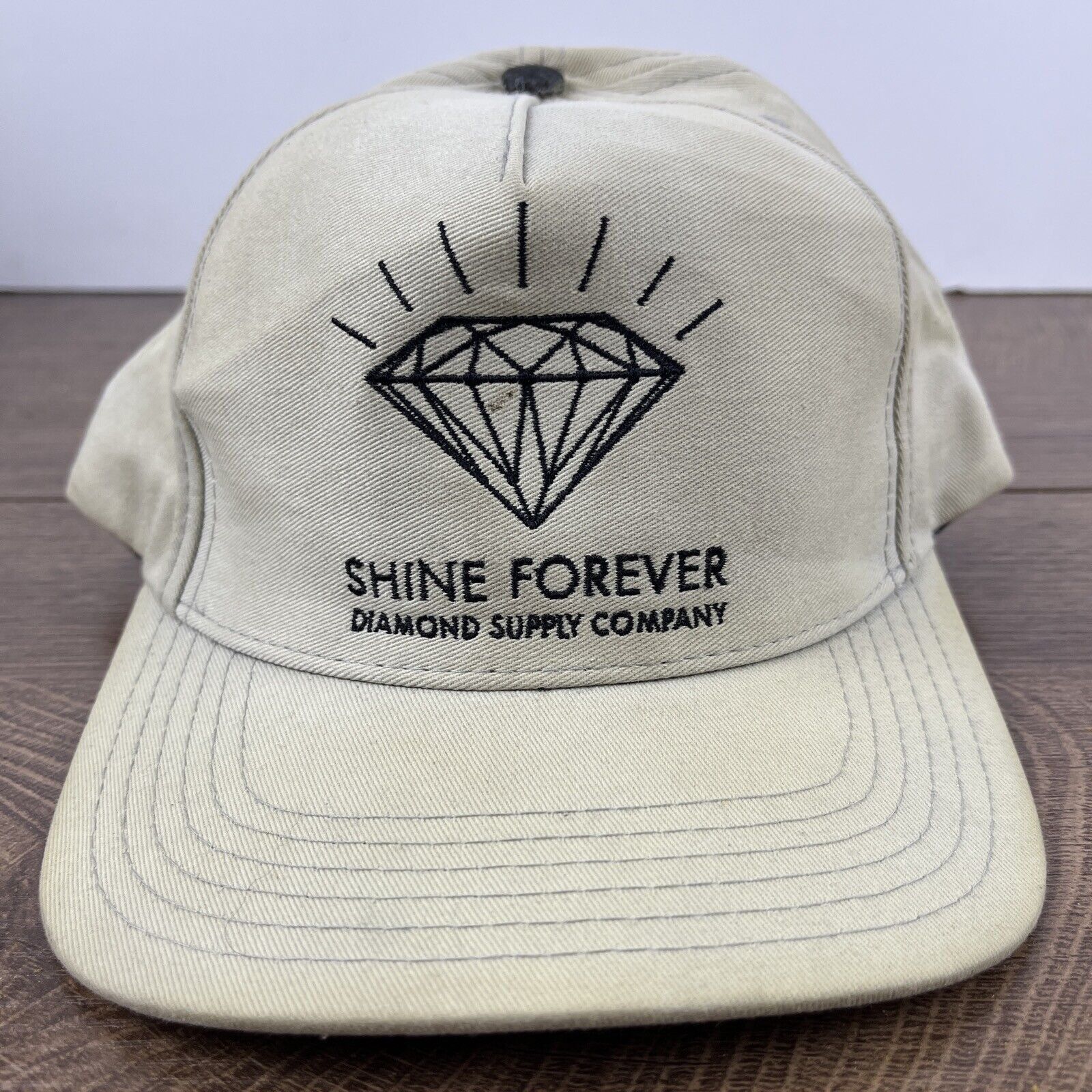 Other Shine Forever Hat Shine Diamond Tan Hat Adjustable Snapback Size ONE SIZE - 5 Thumbnail