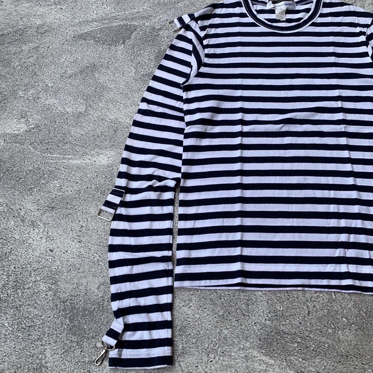 10 Corso Como × Comme des Garcons Comme des garcons SHIRT Stripe Longsleeve Size US S / EU 44-46 / 1 - 4 Thumbnail