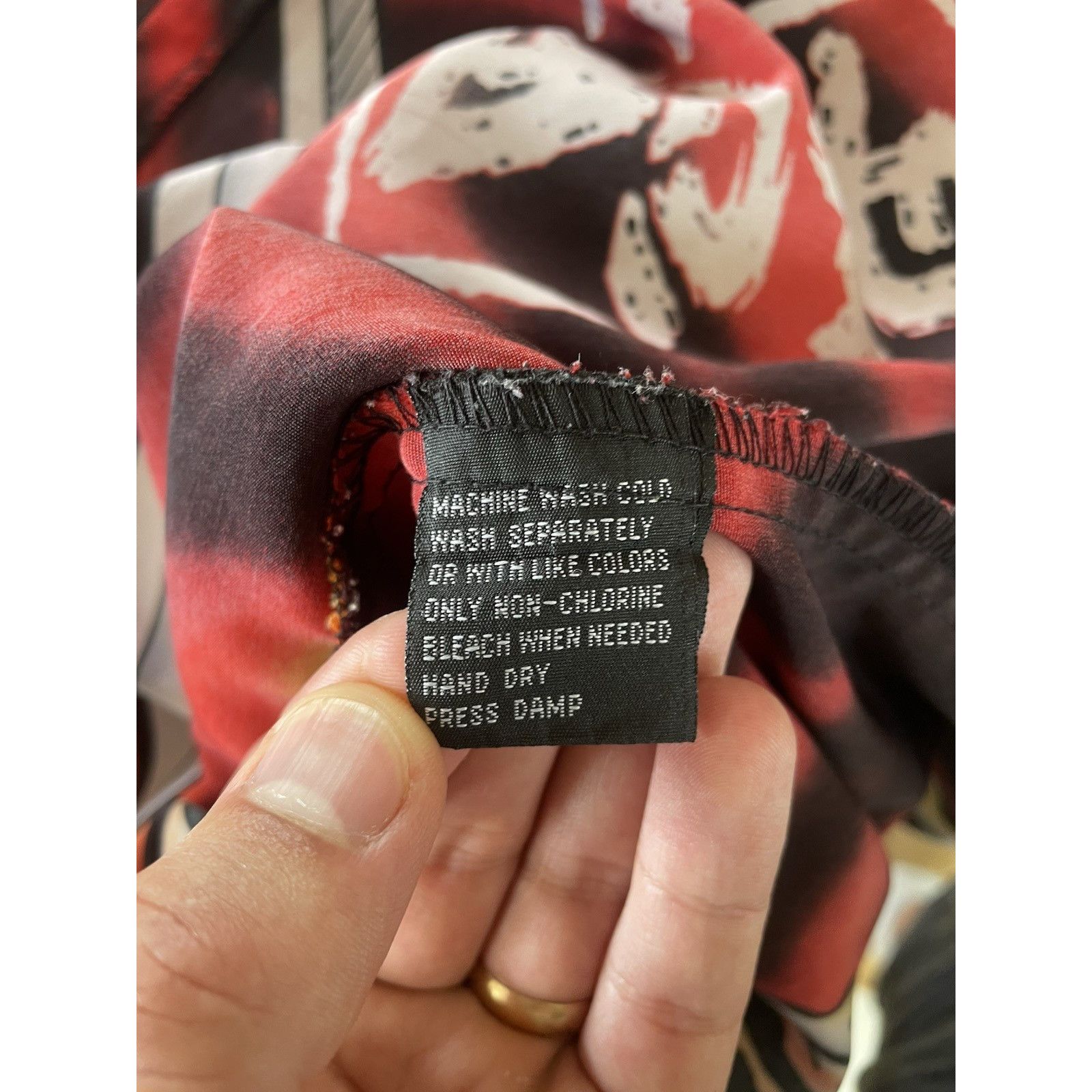 Changes Vintage Y2K Changes GI Joe Cobra Storm Shadow Button Up Size US L / EU 52-54 / 3 - 9 Thumbnail
