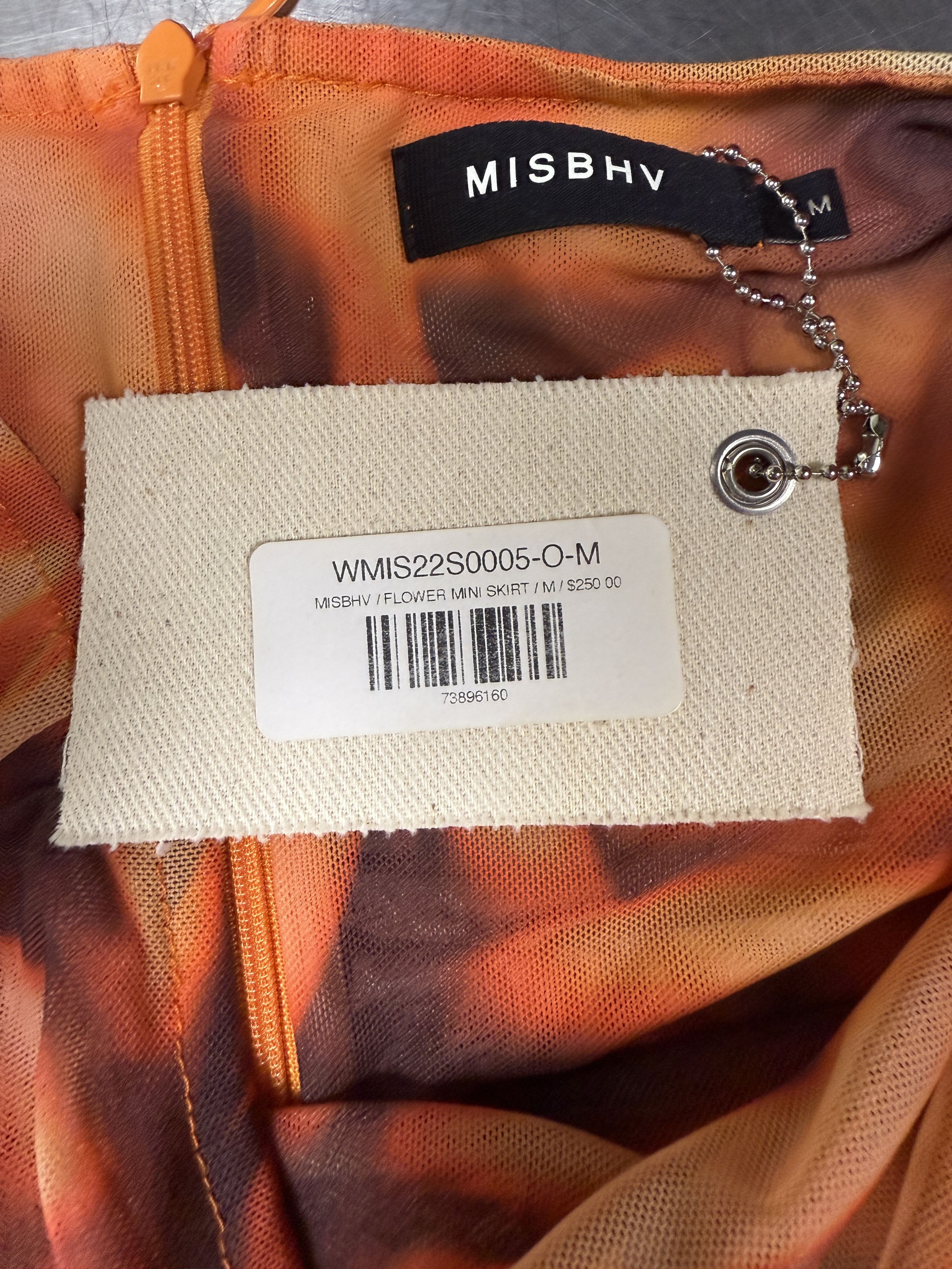 Misbhv $210 MISBHV Flower Mini Skirt Size 28" / US 6 / IT 42 - 8 Thumbnail
