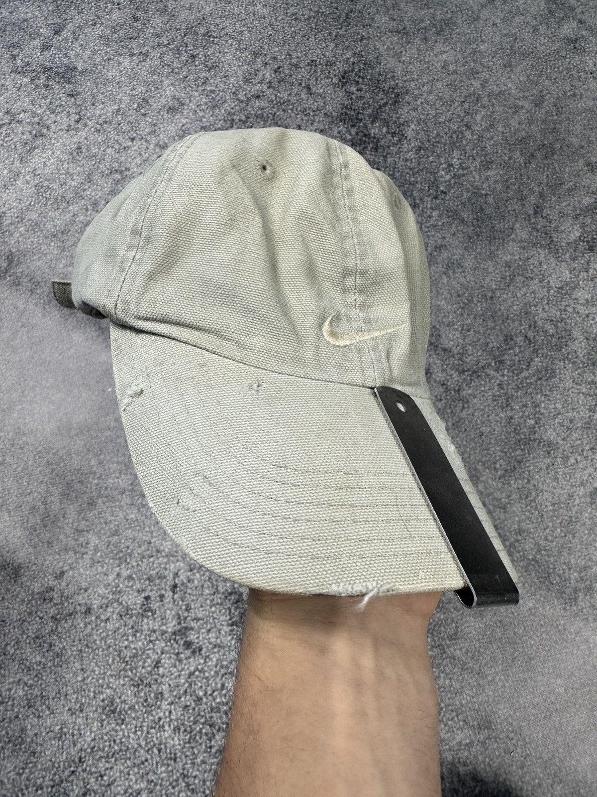 Vintage Y2K Vintage Nike Cap Swoosh Streetwear Logo 90s Casual Hat Size ONE SIZE - 2 Thumbnail