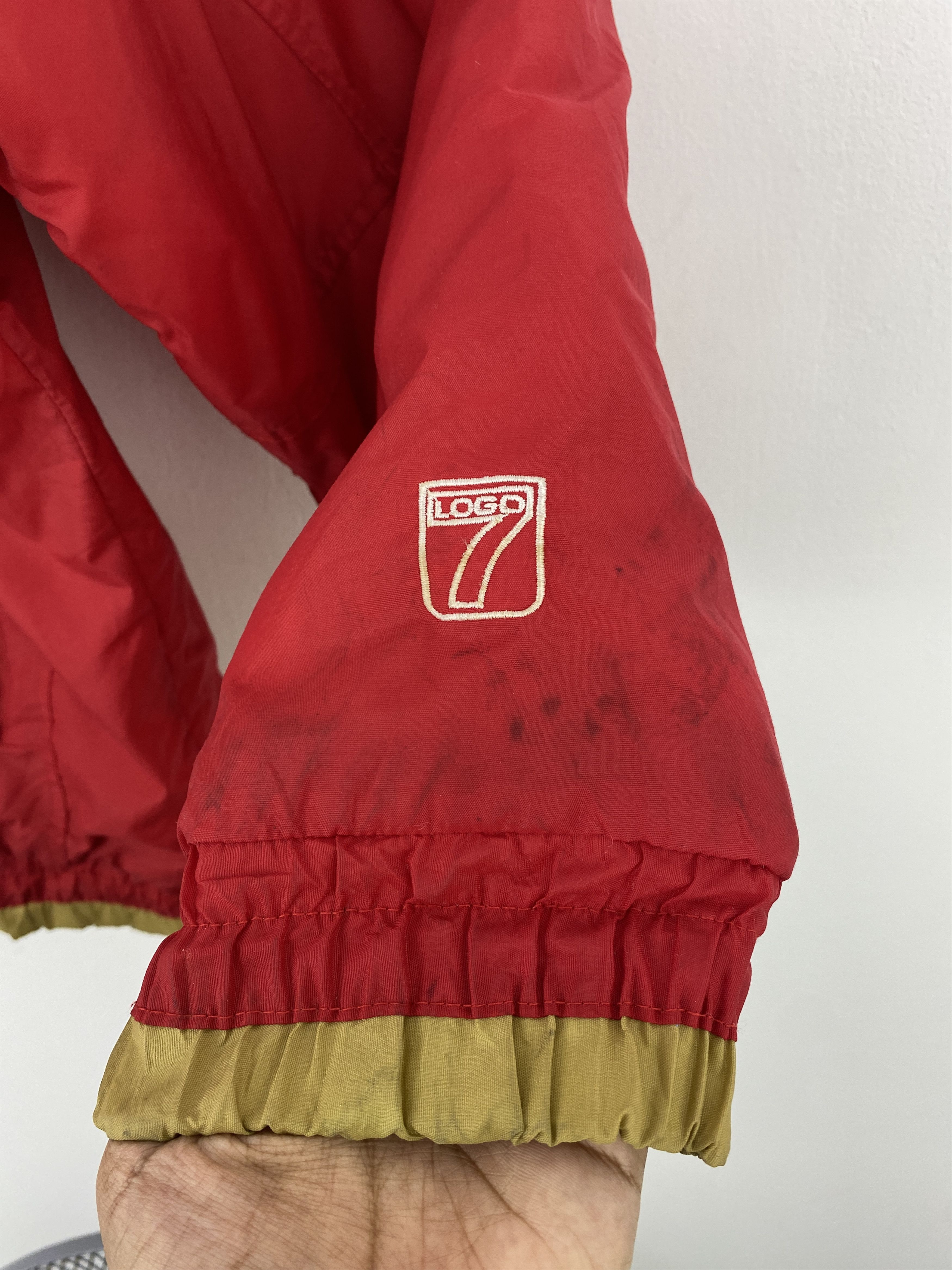 NFL Vintage 90s NFL San Fransisco 49ers Zipper Jacket J1931 Size US L / EU 52-54 / 3 - 8 Thumbnail