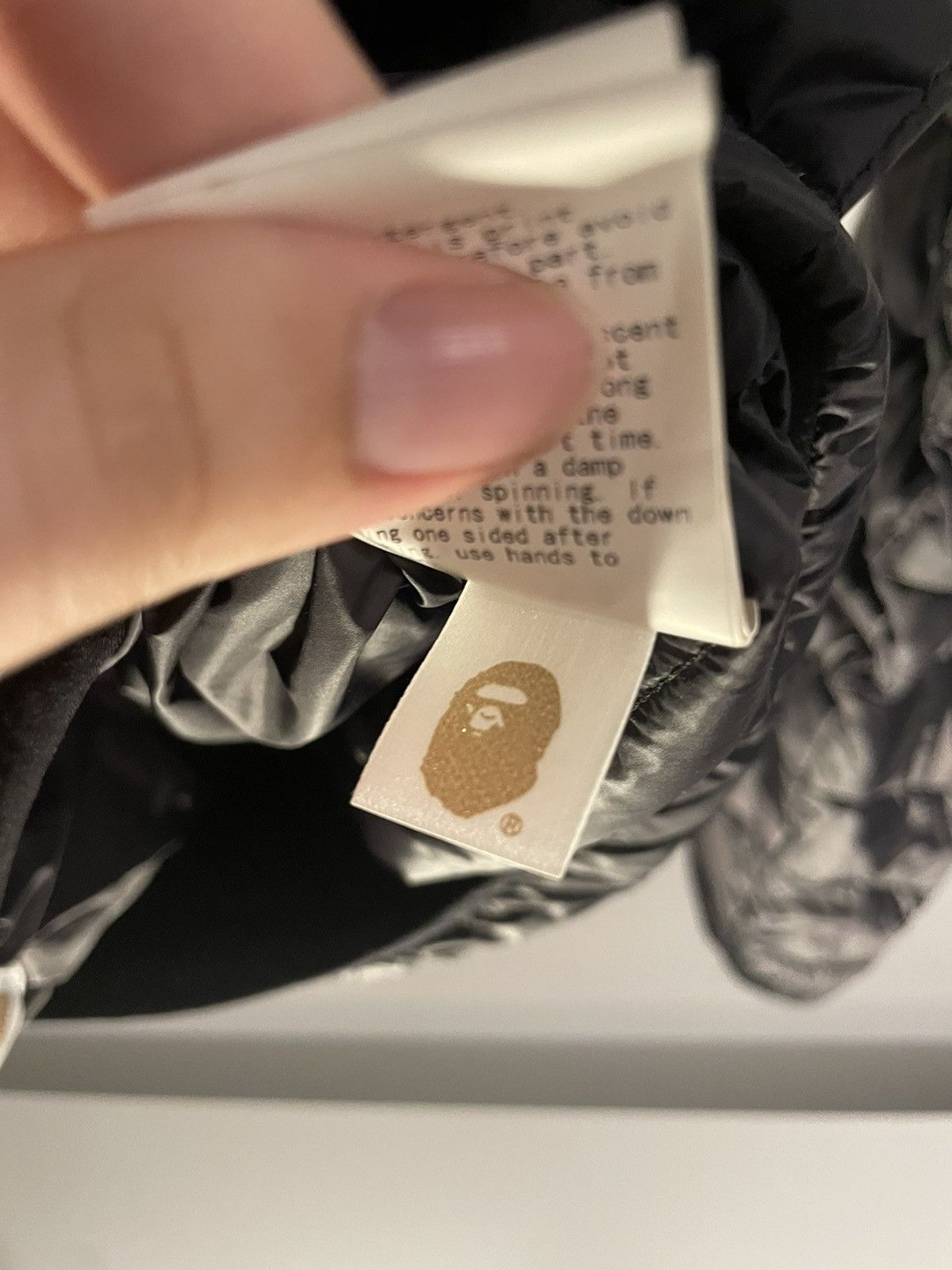 Bape bape happy new year lightweight down jacket Size US M / EU 48-50 / 2 - 7 Thumbnail