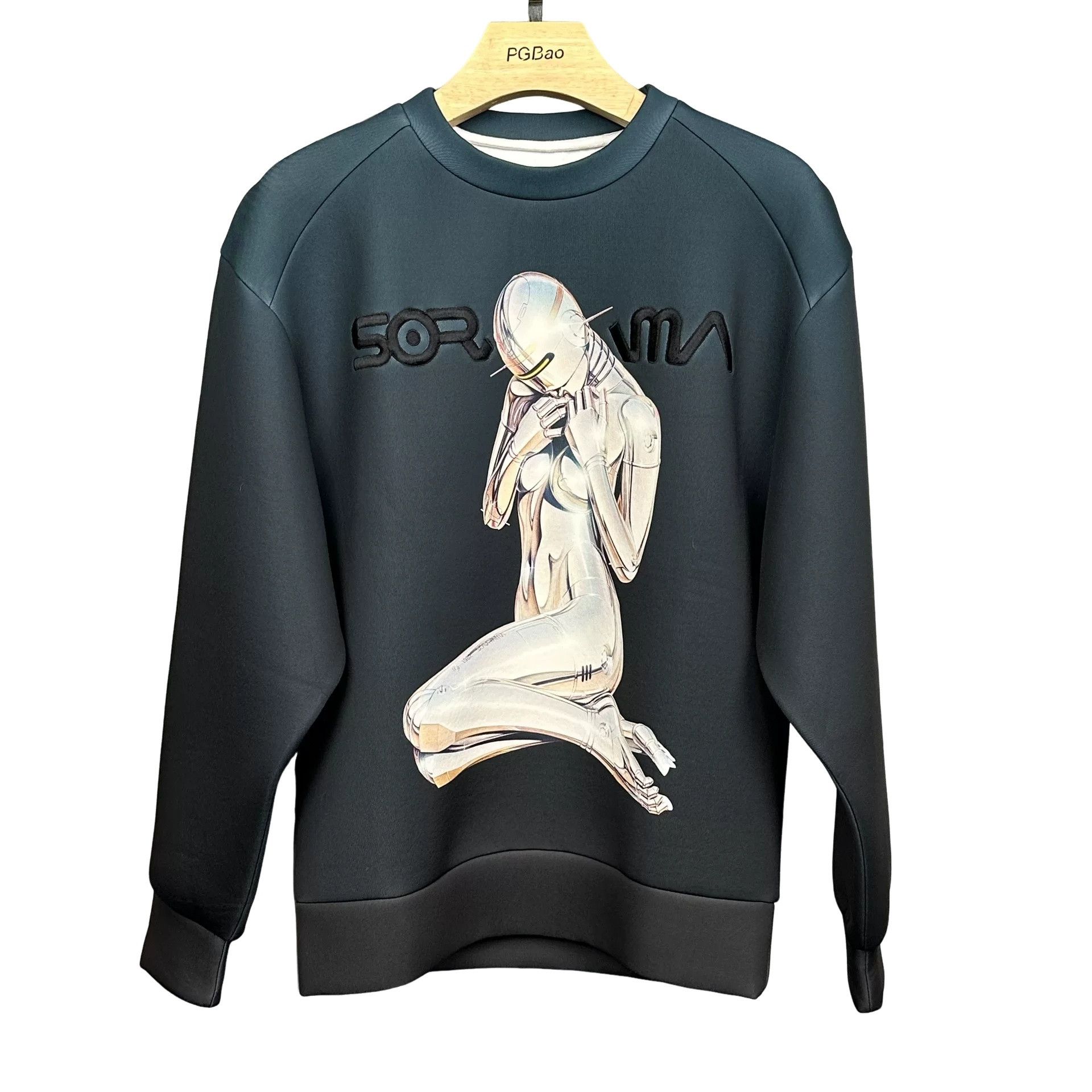 Juun.J JUUN.J x Sorayama Robot Graphic Sweatshirt 46 Size US S / EU 44-46 / 1 - 1 Thumbnail