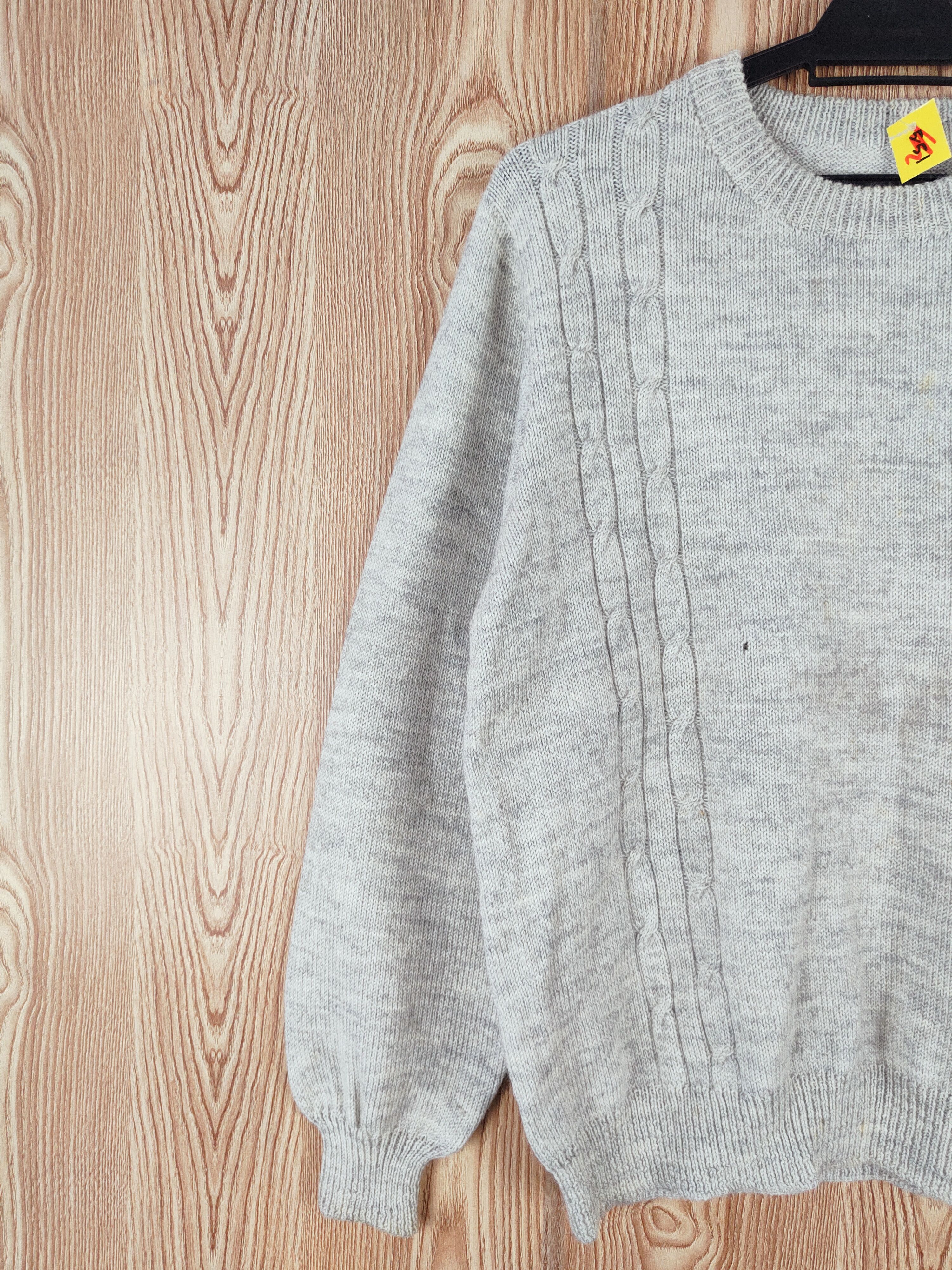 Homespun Knitwear × Japanese Brand Japanese Brand Gray Knitwear Sweatshirts #W301 Size US M / EU 48-50 / 2 - 4 Thumbnail