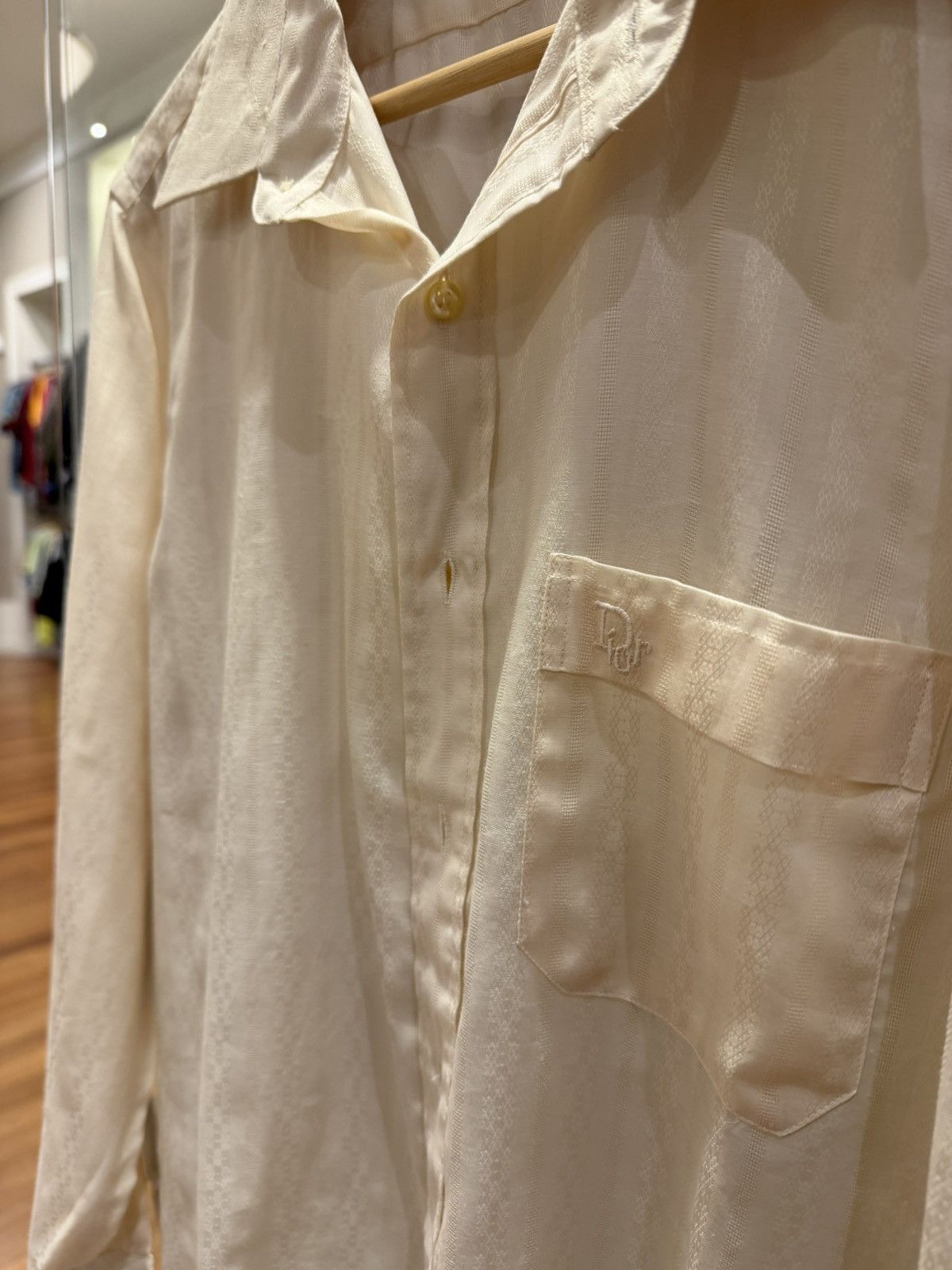 Christian Dior Monsieur Dior Monsieur Vintage Button Down Shirt Size US M / EU 48-50 / 2 - 2 Thumbnail