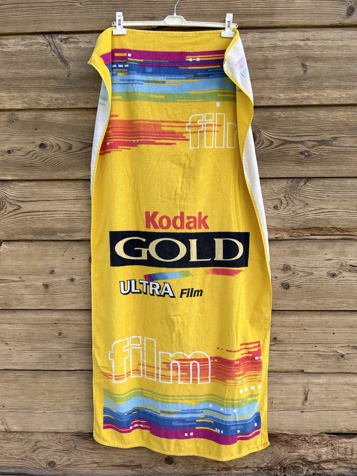 Kodak 90s Vintage Kodak Gold Ultra Film Camera Towel Size ONE SIZE - 1 Thumbnail