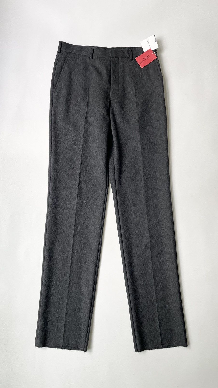 Comme des Garcons A/W 07 Grey Pinstripe Wool Trousers Size US 32 / EU 48 - 3 Thumbnail