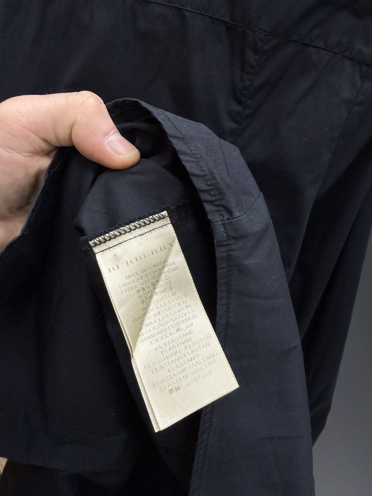 Burberry Burberry Brit Black Button Up Shirt Womens Size M Size M / US 6-8 / IT 42-44 - 11 Thumbnail