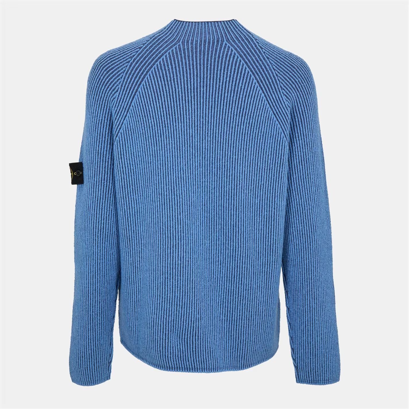 Stone Island o1g2r1mq0526 Knitted Top in Blue Size US L / EU 52-54 / 3 - 2 Thumbnail