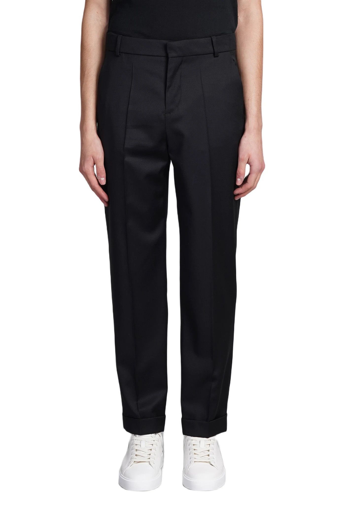Balmain Balmain Tailored Trousers - Black Wool Size US 38 / EU 54 - 1 Thumbnail