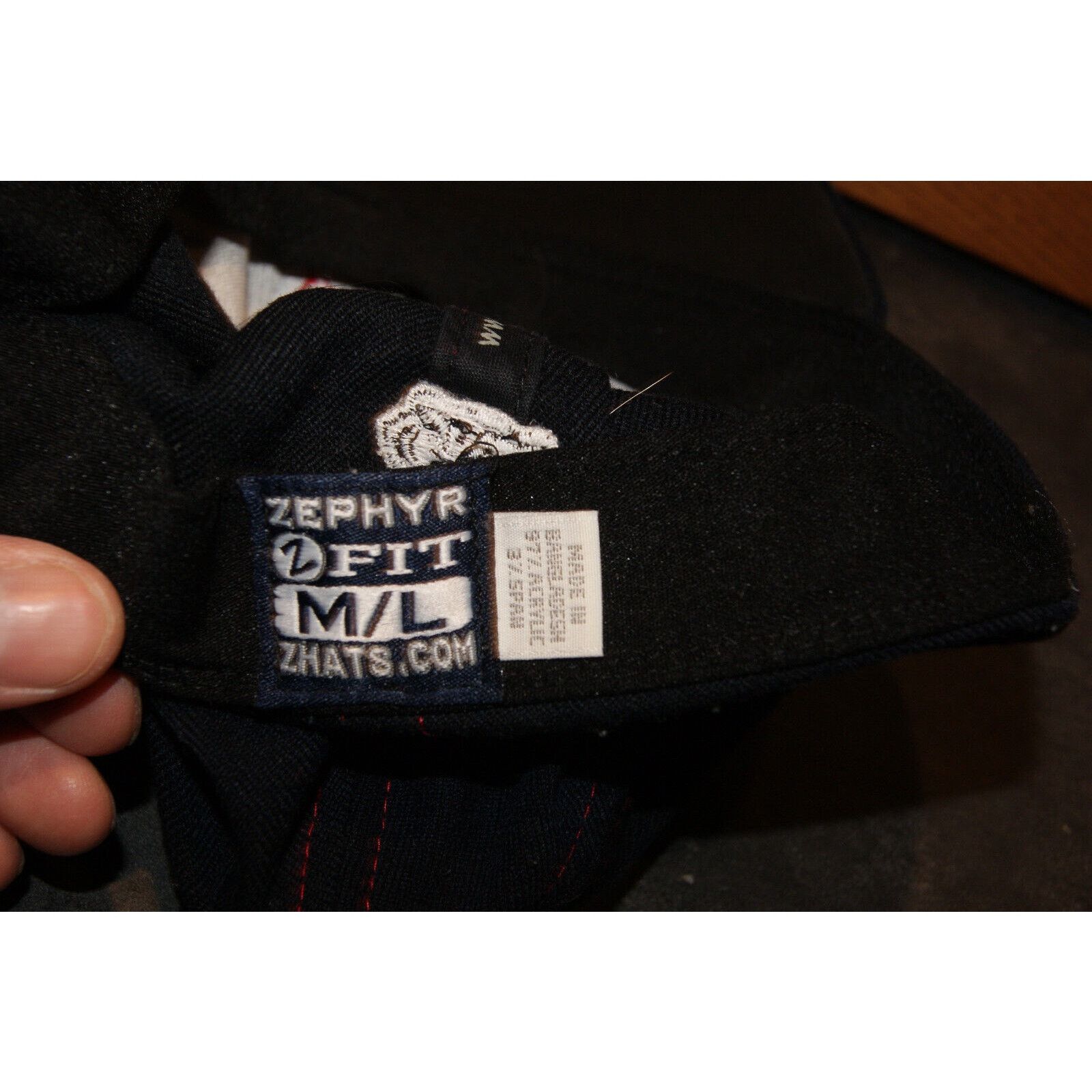 Zephyr VTG Y2K University Of Wisconsin Badgers Fitted M/L Cap Hat Size ONE SIZE - 7 Thumbnail