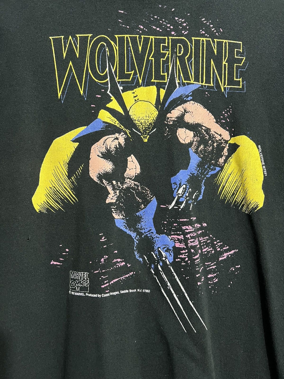 Marvel Comics Vintage Wolverine sam kieth Marvel comics Vtg TShirt Size US L / EU 52-54 / 3 - 5 Thumbnail