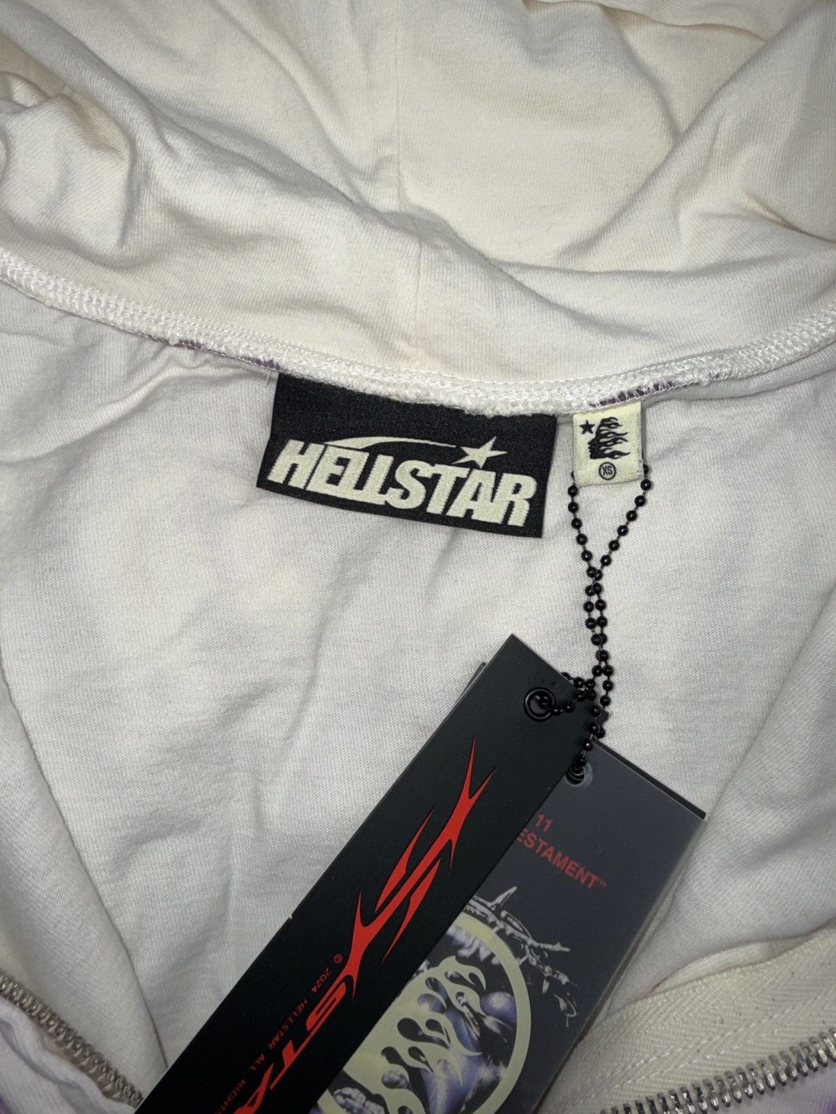 HELLSTAR Hellstar Tie Dye Zip Up Hoodie Size US XS / EU 42 / 0 - 7 Thumbnail