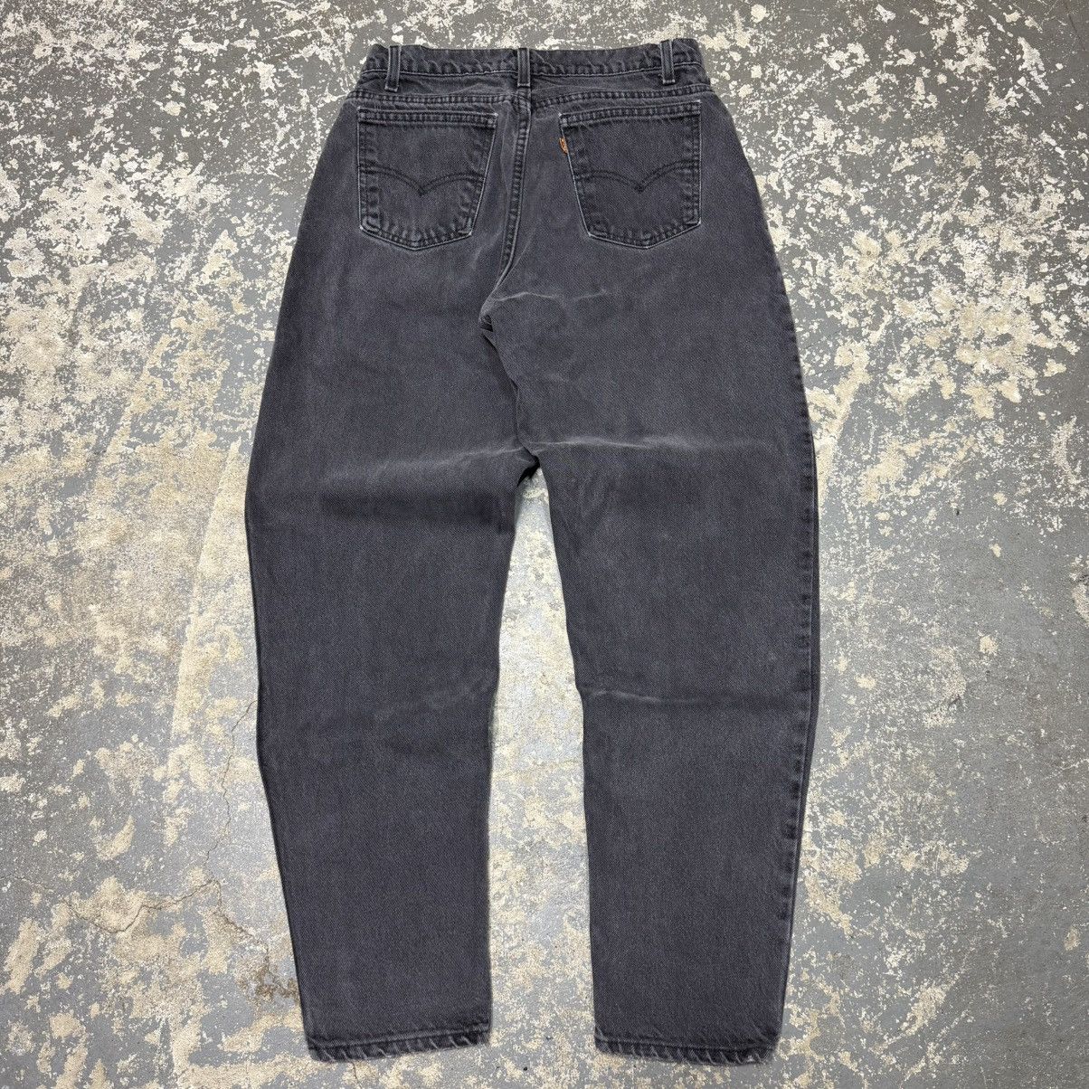 Levi's Vintage Levi’s 560 Baggy Fit Black Orange Tab Denim Jeans Size US 30 / EU 46 - 1 Thumbnail