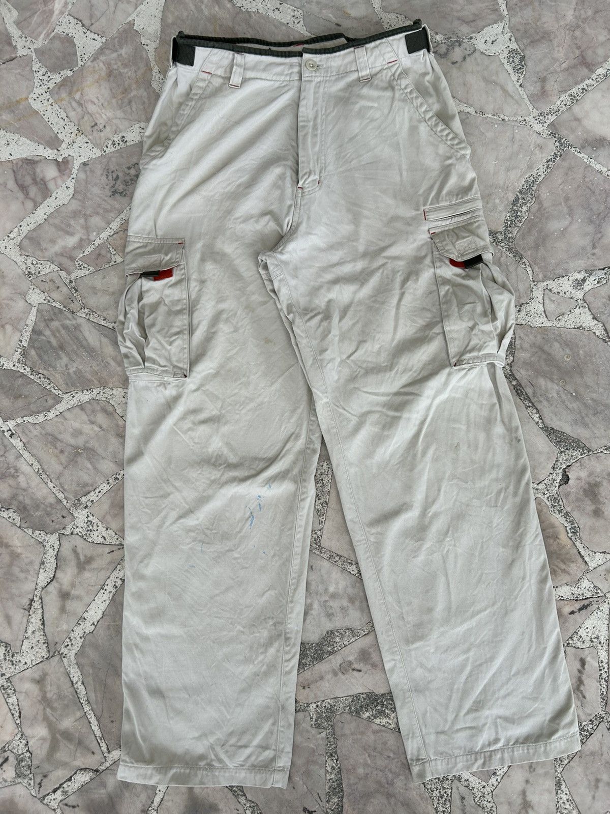 Japanese Brand No boundaries Cargo White Olive Size US 30 / EU 46 - 2 Thumbnail