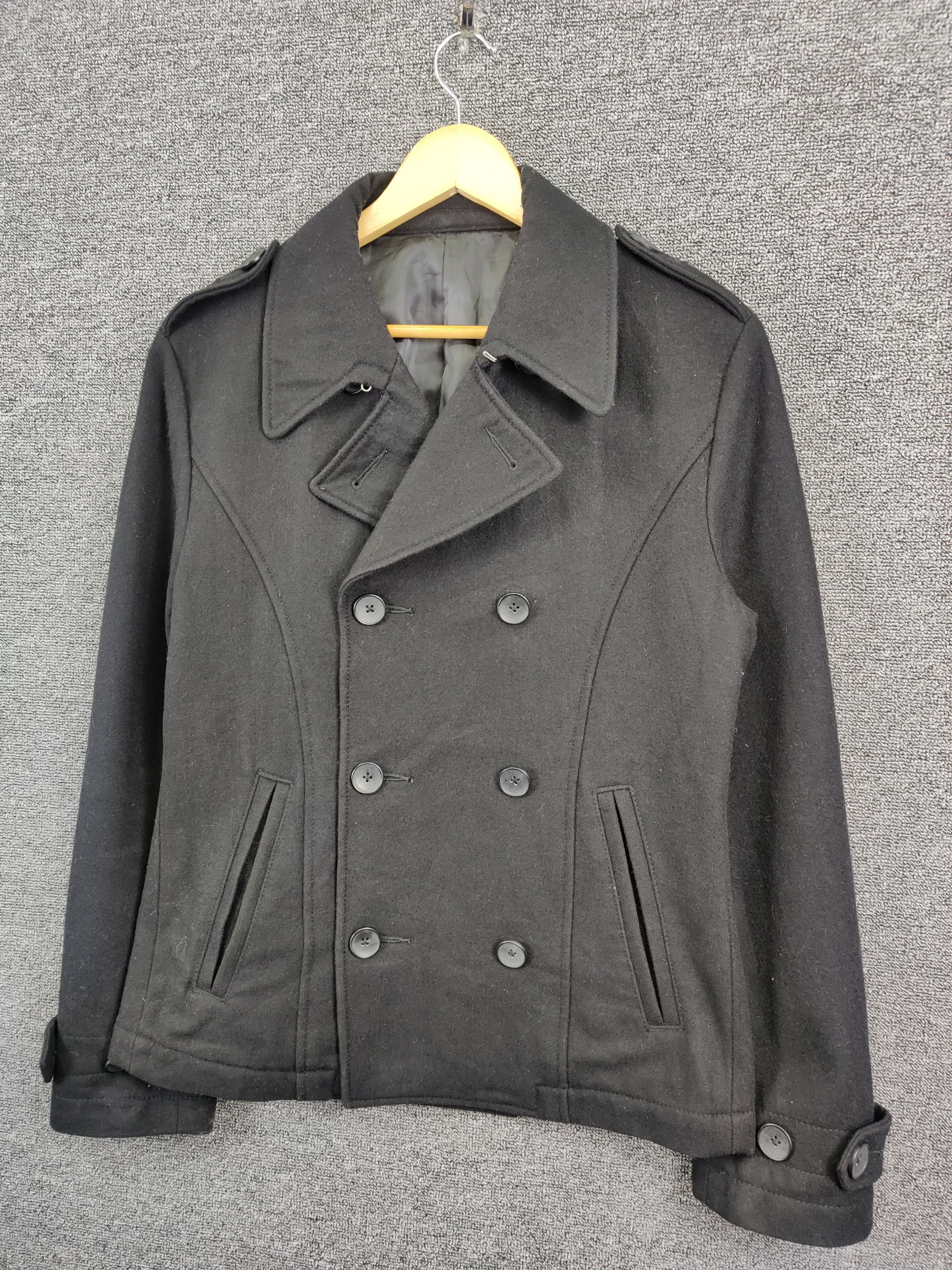 PPFM Vintage PPFM Wool Double Breasted Coat Jacket Size US L / EU 52-54 / 3 - 2 Thumbnail