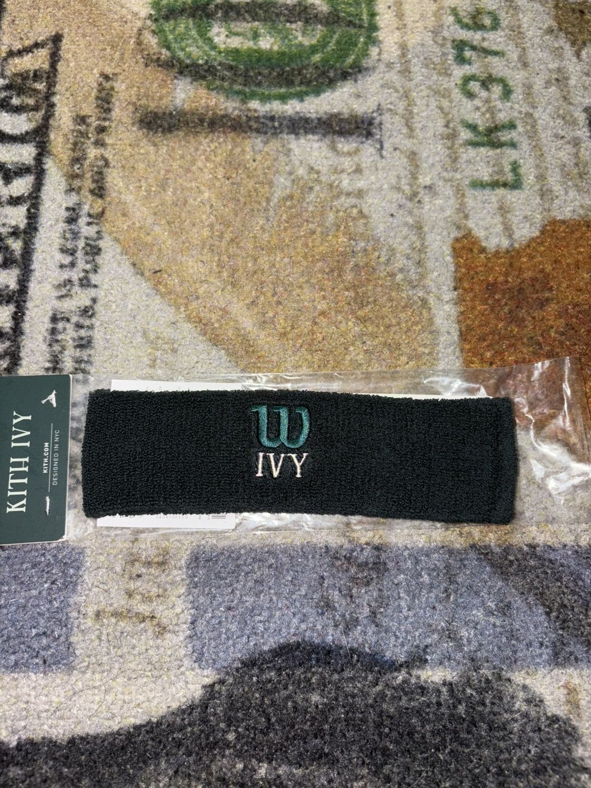 Kith × Wilson Kith Ivy Wilson Classic Terry Headband Ivy Green Size ONE SIZE - 1 Thumbnail