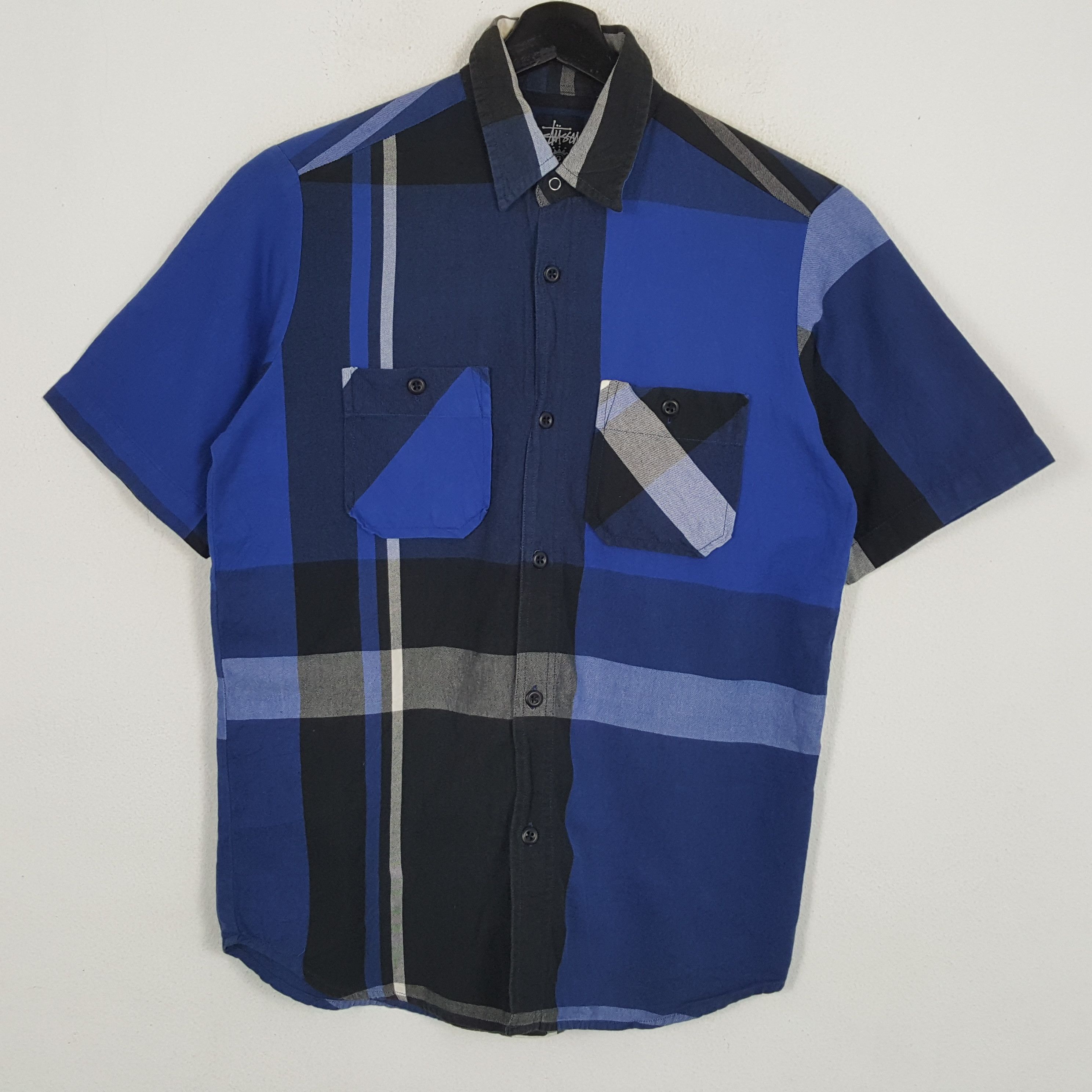 Stussy × Vintage STUSSY Streetwear Style Custom Art Casual Shirt Size US M / EU 48-50 / 2 - 3 Thumbnail
