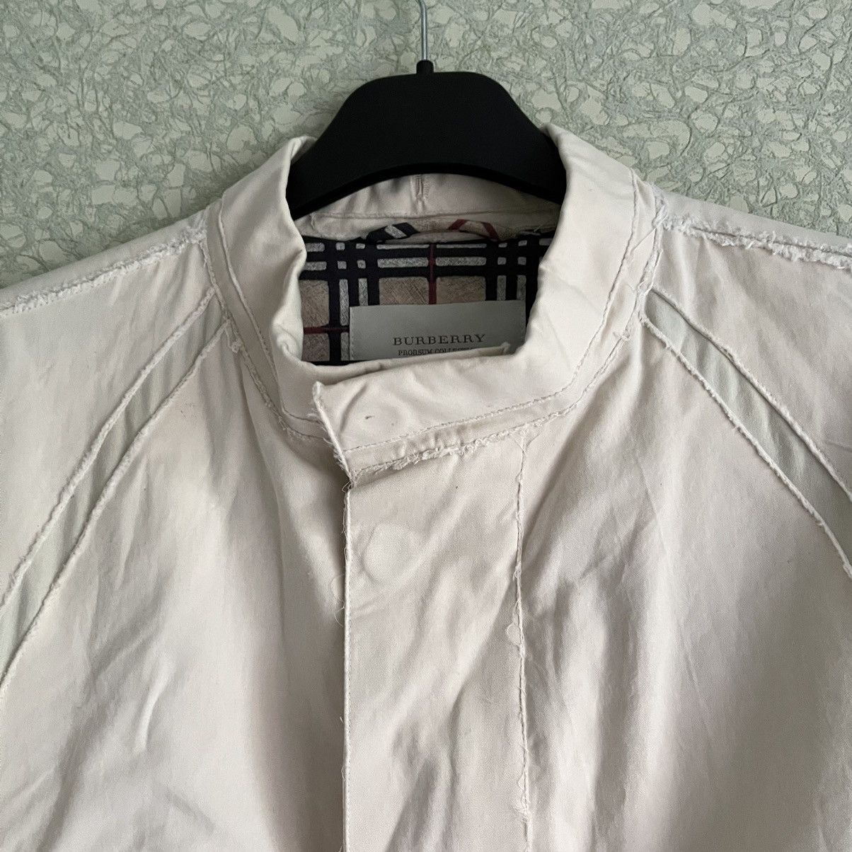 Burberry Roberto Menichetti SS00 Raw Edge Parka Size US L / EU 52-54 / 3 - 2 Thumbnail