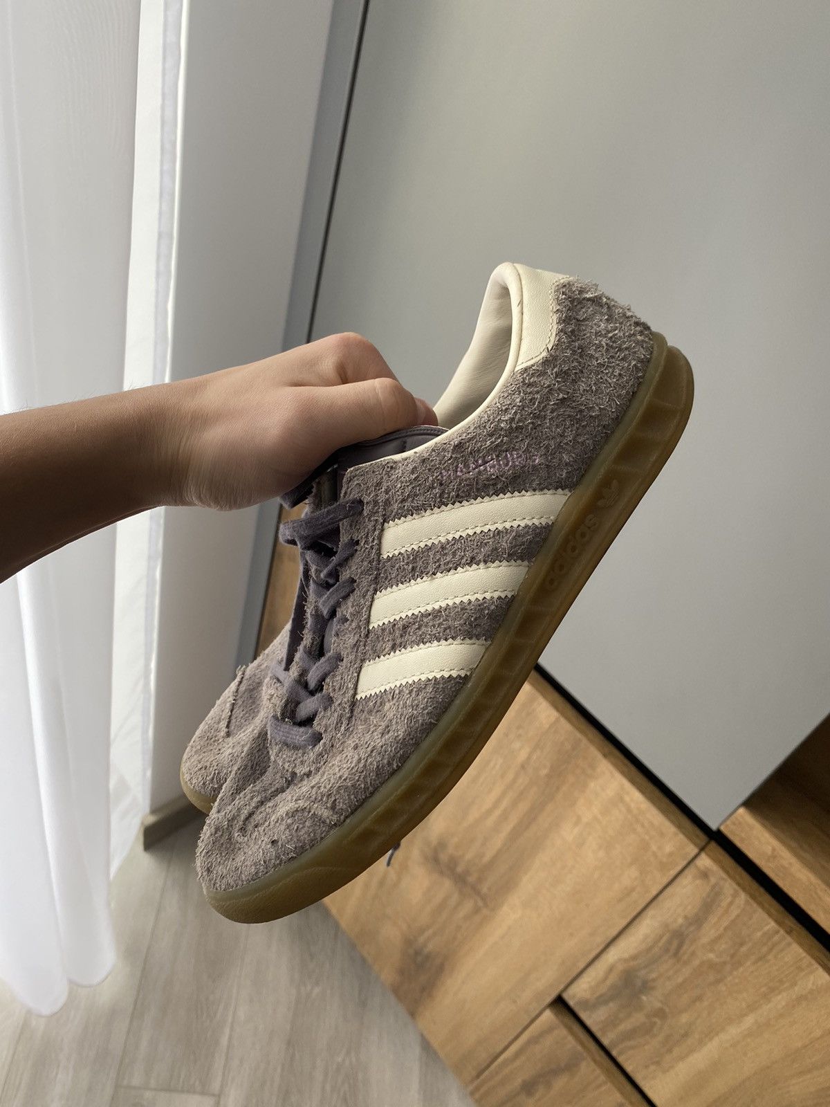 Adidas Vintage Adidas Hamburg Teddy Fleece Samba Size US 8 / IT 38 - 3 Thumbnail