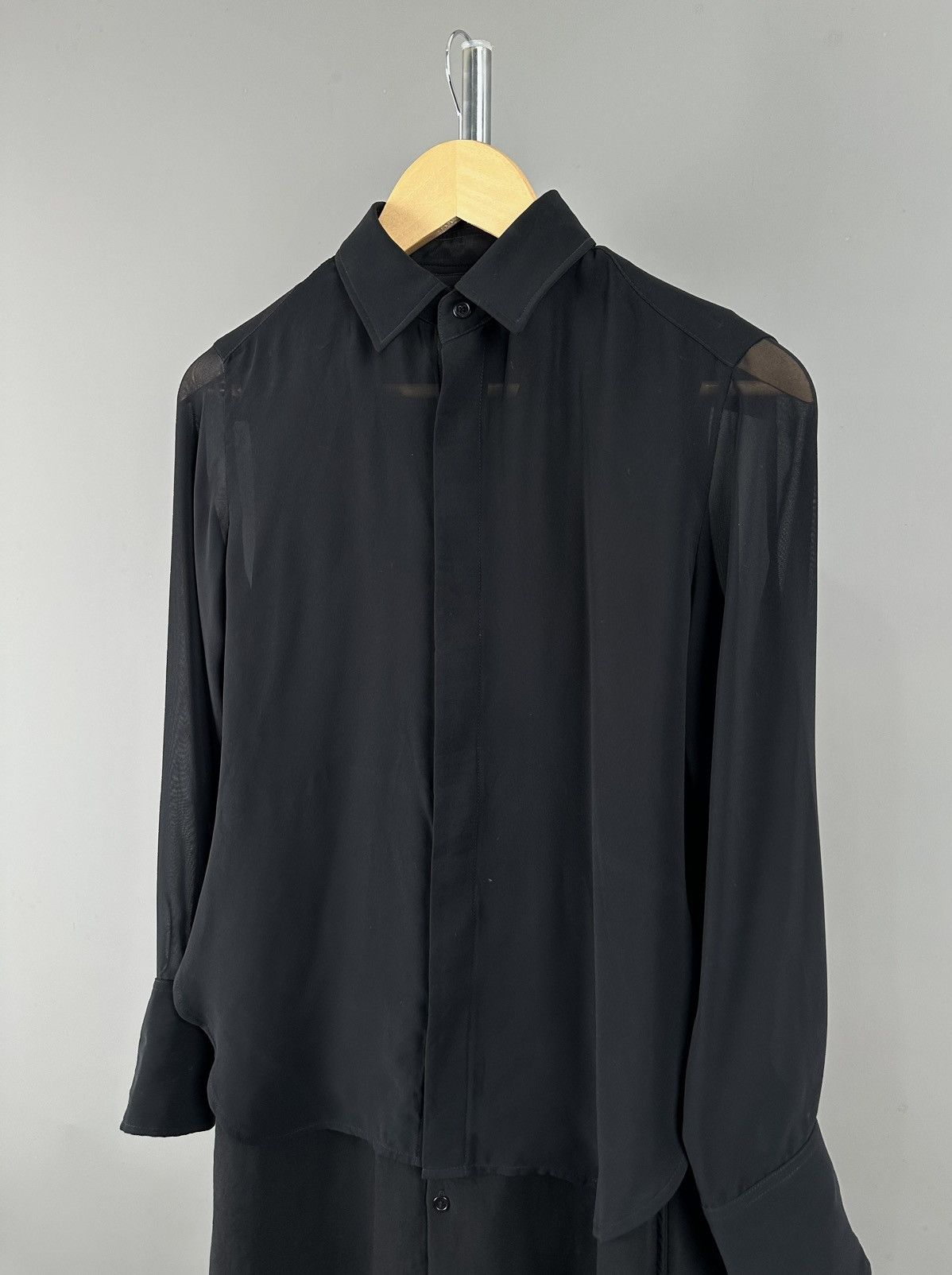 Y's × Yohji Yamamoto Y’s - Yohji Yamamoto Purple Label - Two way function dress Size XS / US 0-2 / IT 36-38 - 9 Thumbnail