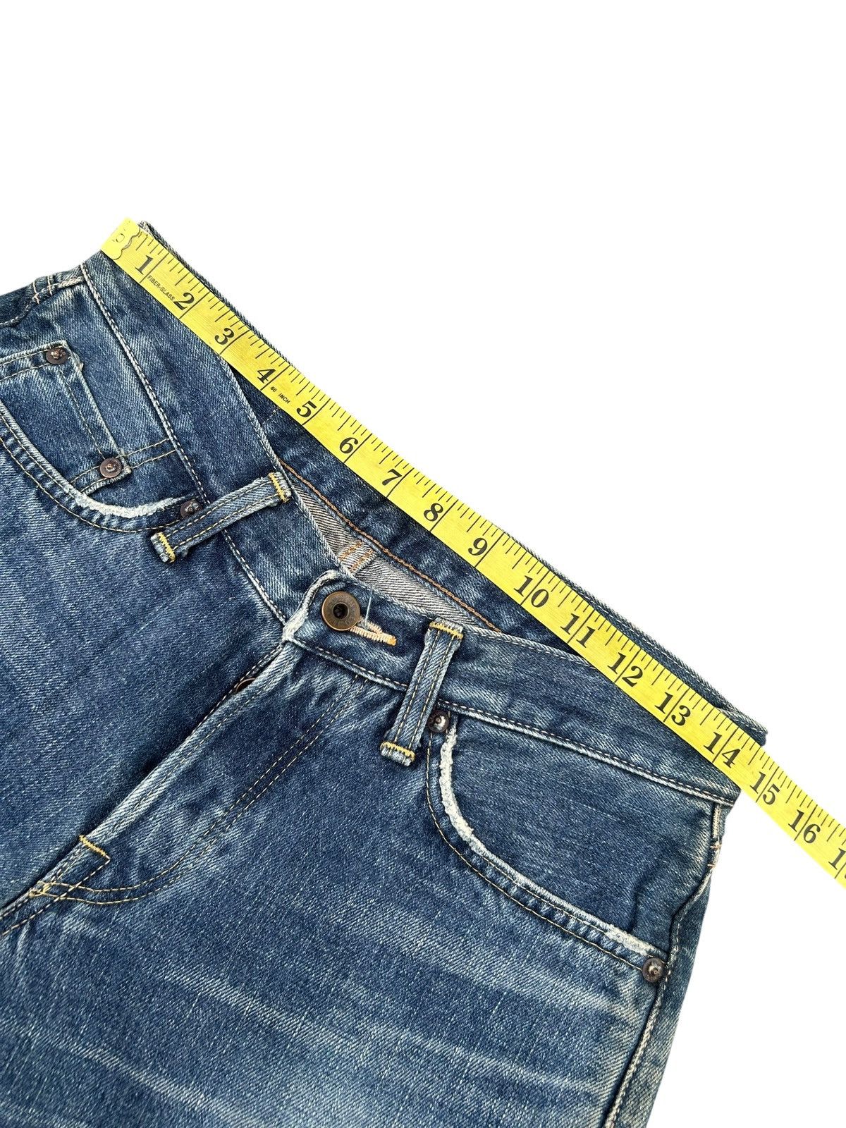 Kapital Vintage Edwin 505 Selvedge LowRize Japanese brand Denim jean Size US 29 - 8 Thumbnail