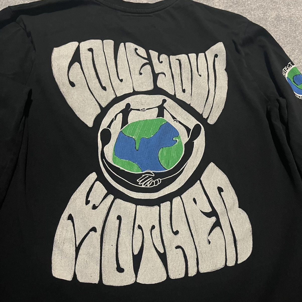 CHNGE × Vintage Vintage CHNGE Love Your Mother Earth Graphic Longsleeve Tee Size US M / EU 48-50 / 2 - 3 Thumbnail