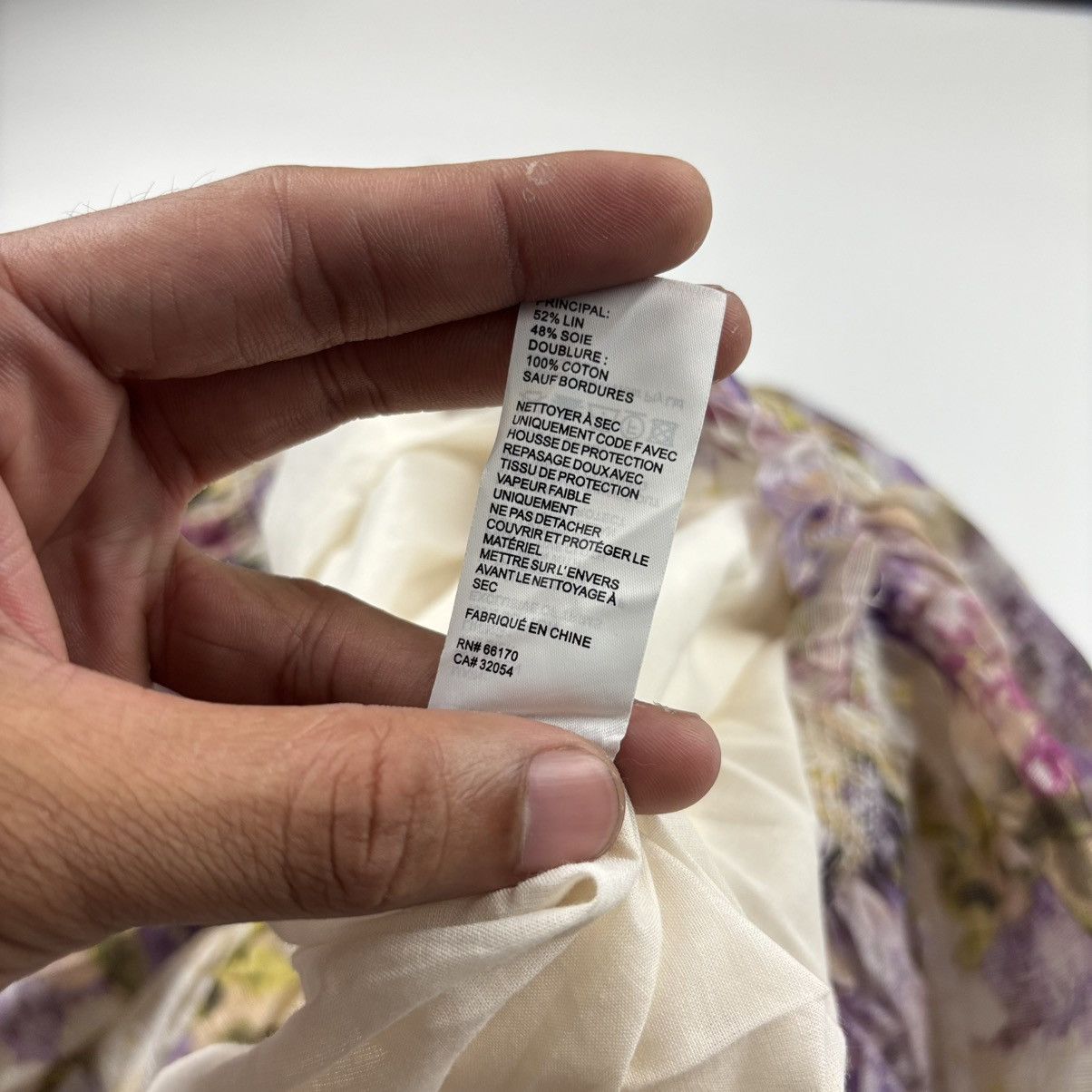 Zimmermann ZIMMERMANN Floral Print Linen And Silk Blend Skirt Size 28" / US 6 / IT 42 - 10 Thumbnail