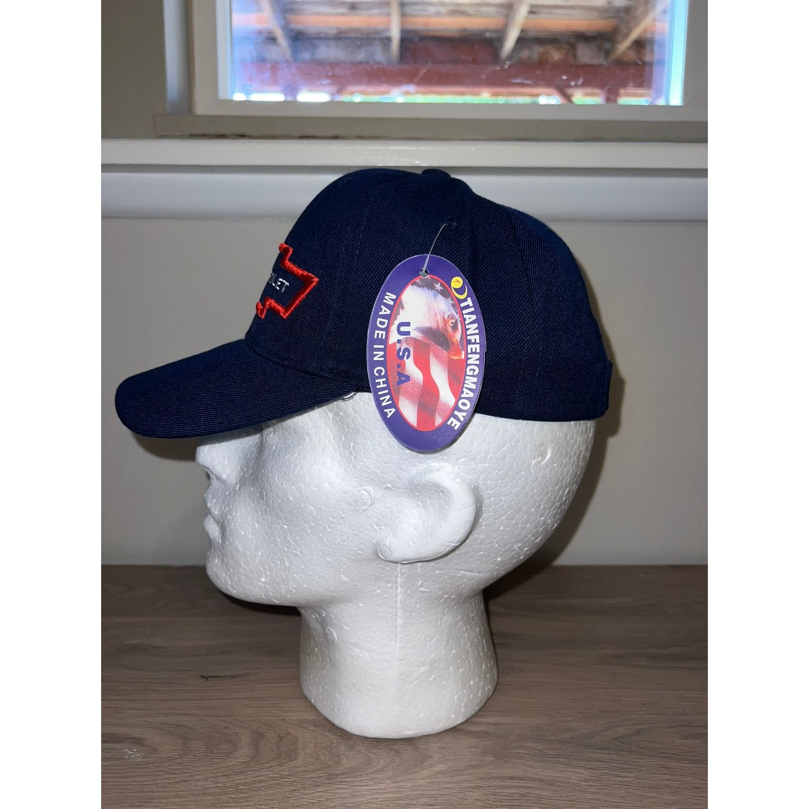 Vintage Y2K NWT Chevrolet Chevy RMP Car Racing Hat Headwear 2000s OS Size ONE SIZE - 4 Thumbnail