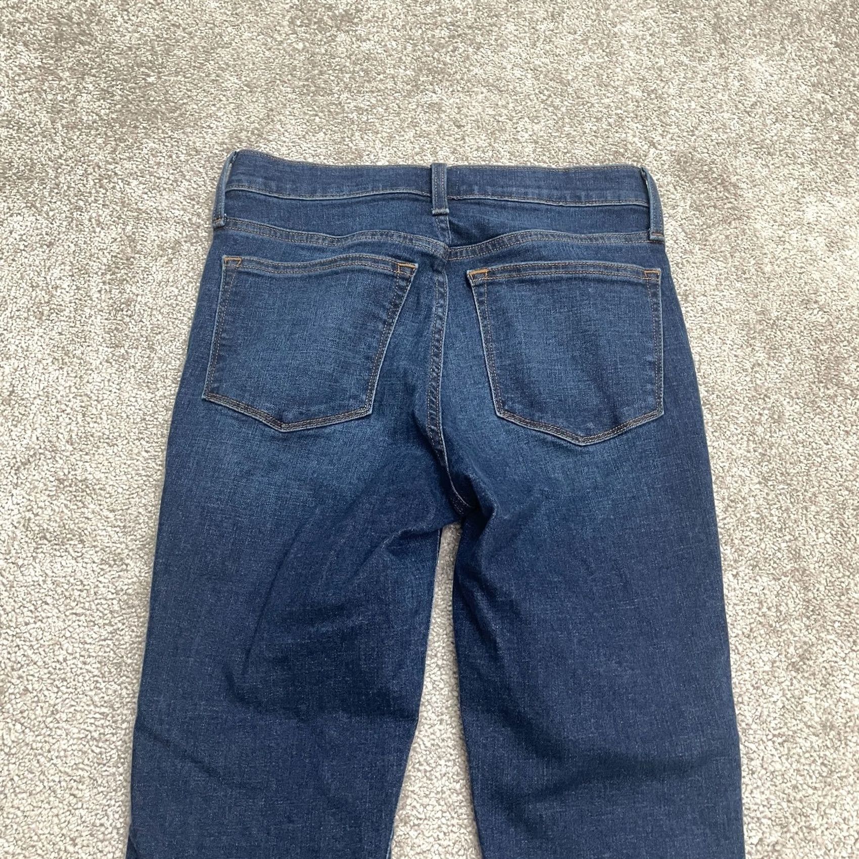 J.Crew J.Crew Skinny Jeans Womens 27 Blue Medium Wash Button Fly High Rise Size 27" / US 4 / IT 40 - 4 Thumbnail