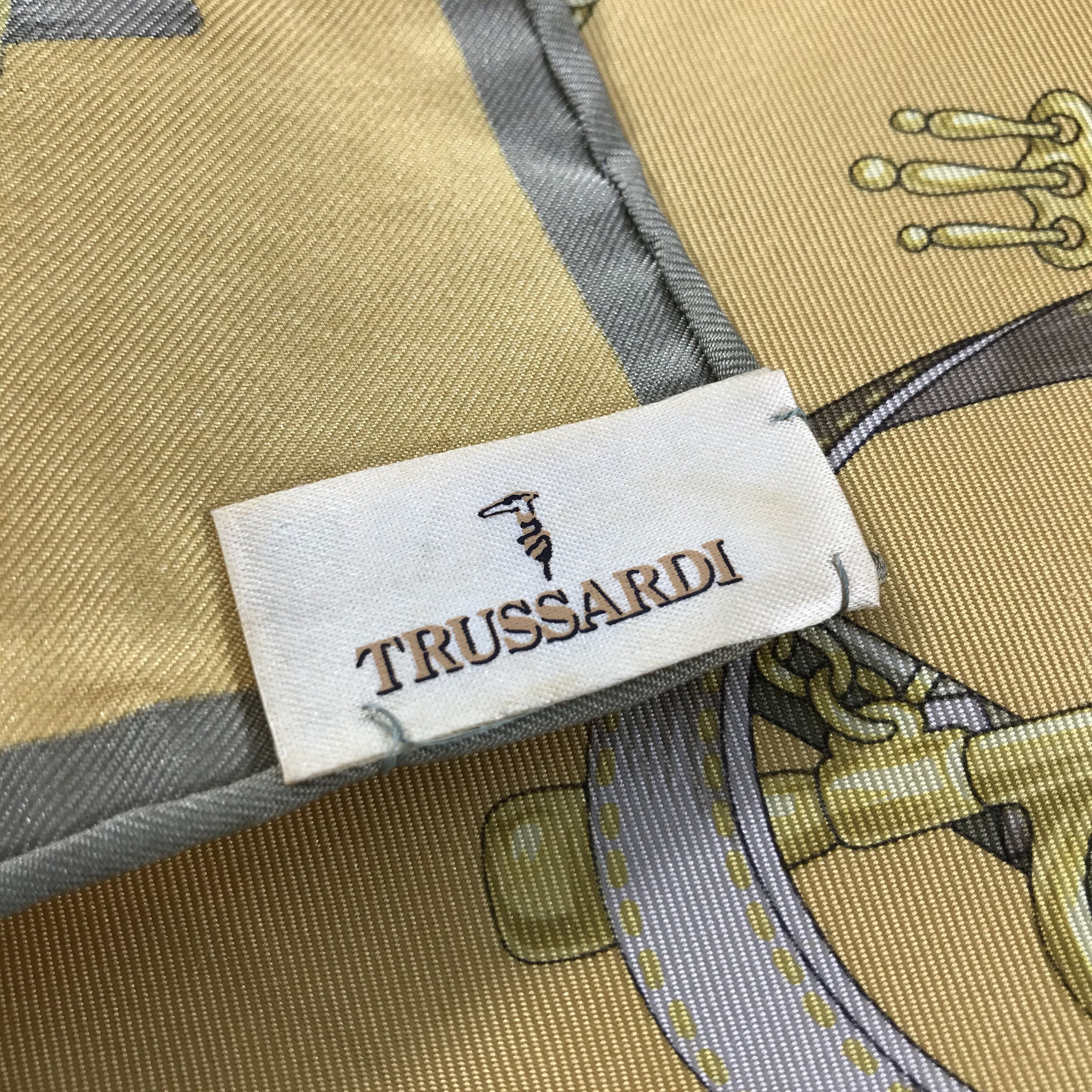 Trussardi Vintage Trussardi SIlk Scarf Size ONE SIZE - 7 Thumbnail