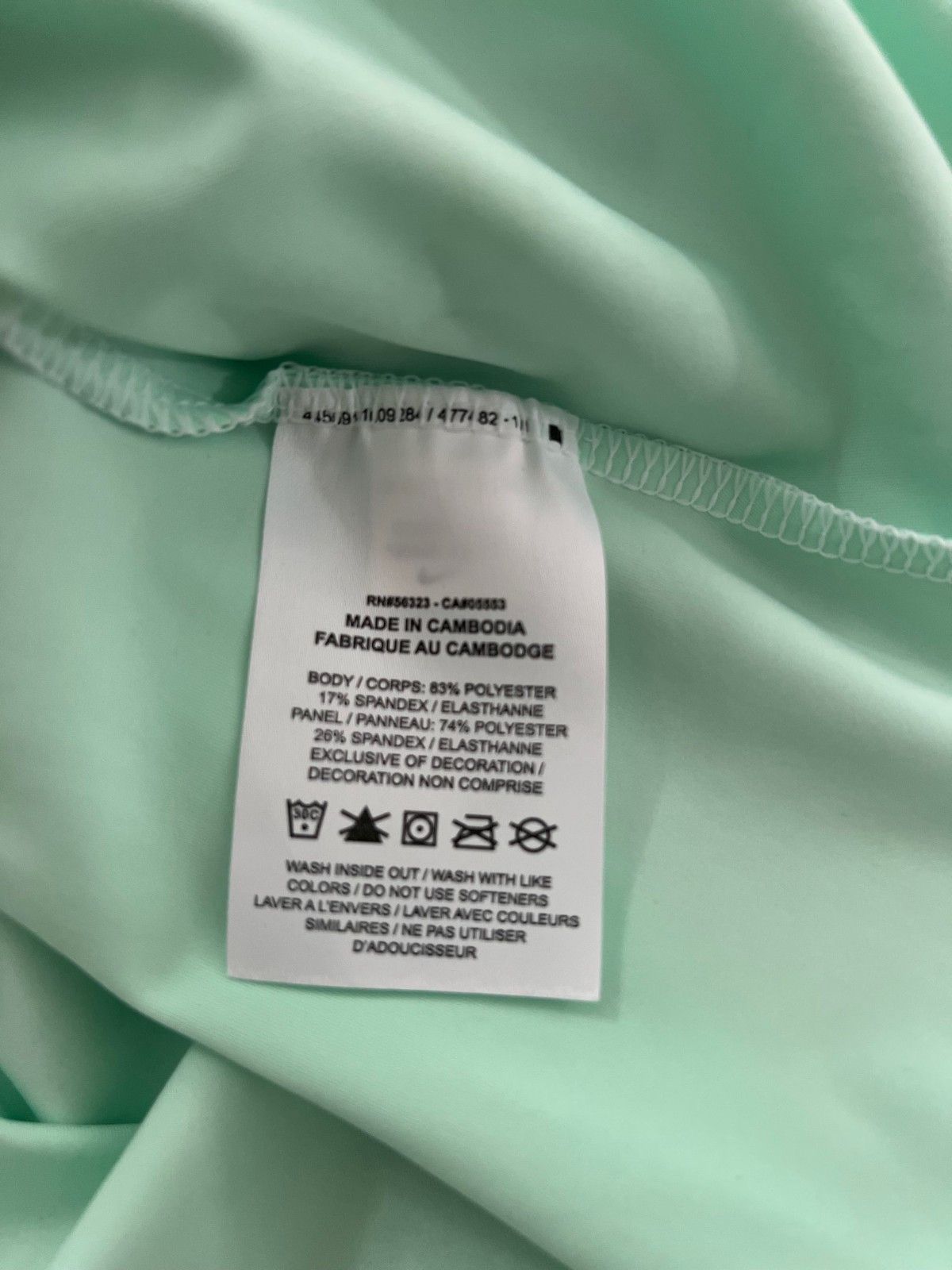 Nike Nike DD8841 Dri-FIT Advantage Slam Tank Mint Foam Small Size S / US 4 / IT 40 - 8 Thumbnail